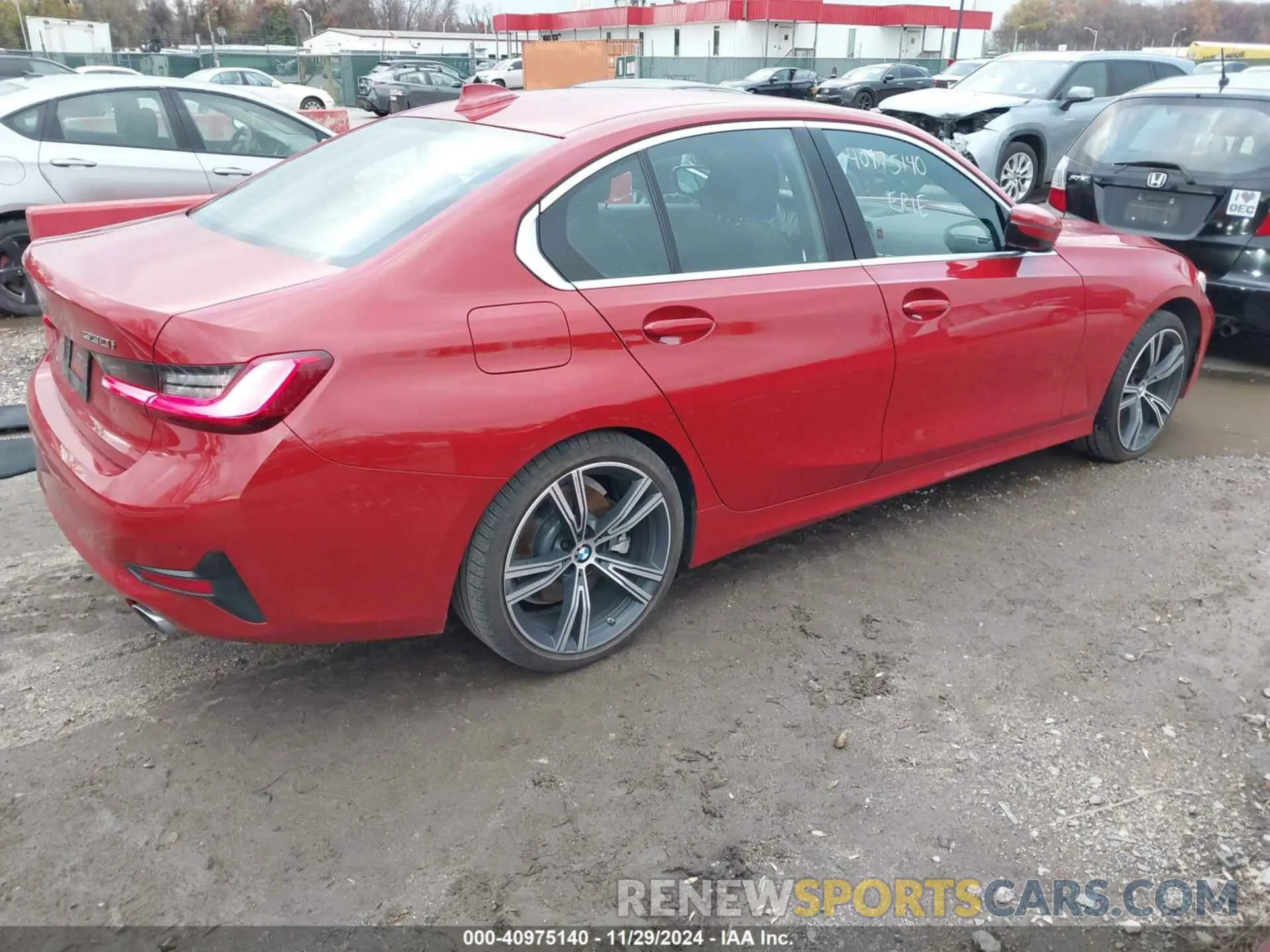 4 fotografías del automóvil dañado 3MW5R7J04L8B44807 BMW 330I 2020