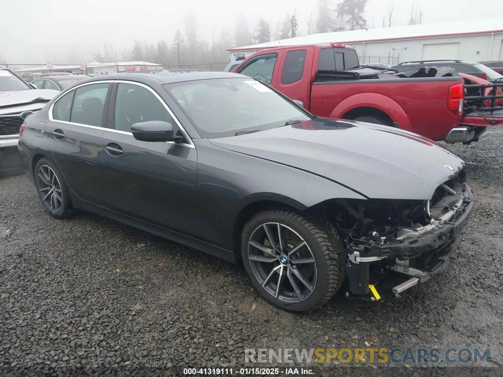 1 fotografías del automóvil dañado 3MW5R7J06L8B07905 BMW 330I 2020