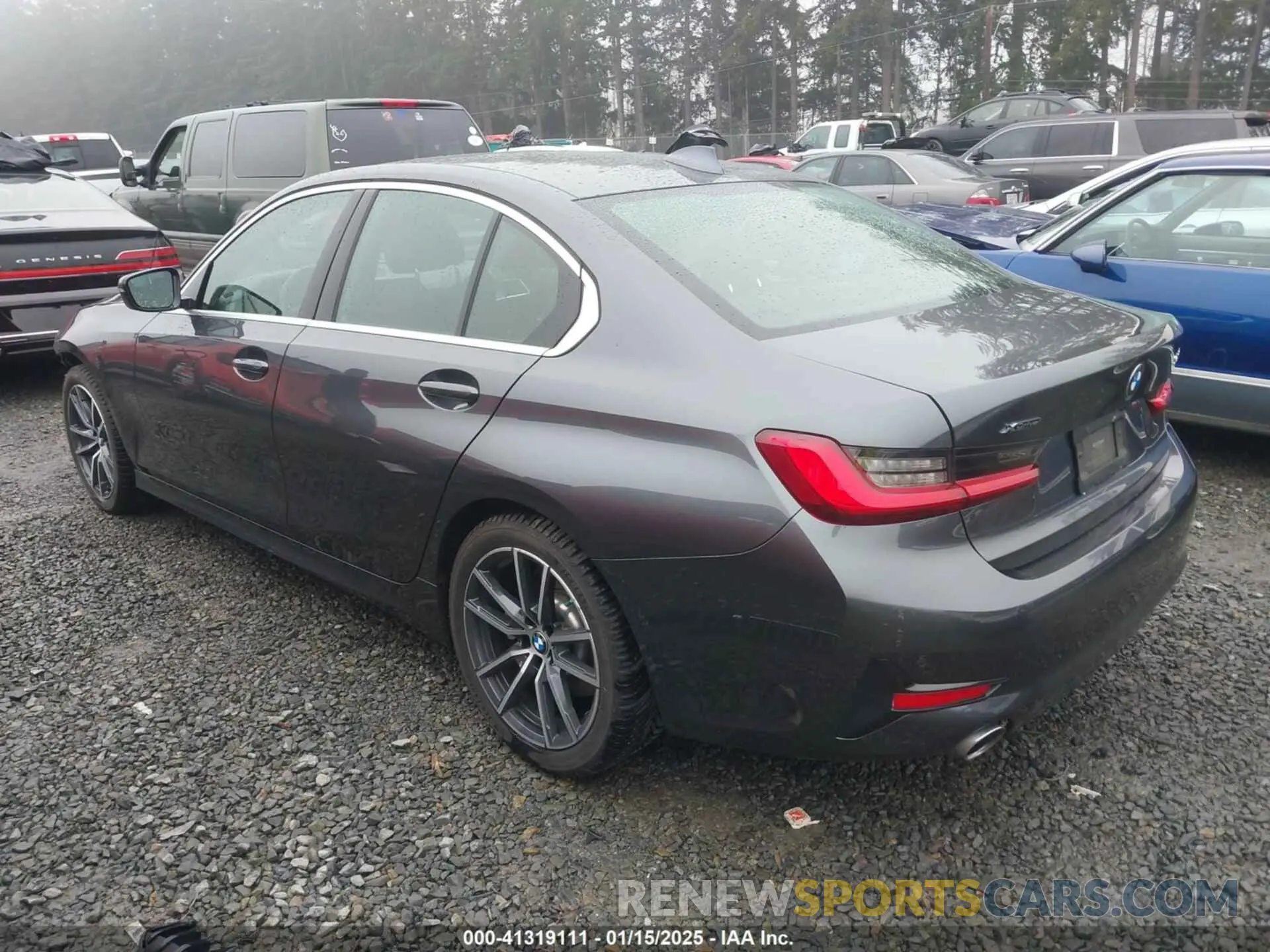 3 fotografías del automóvil dañado 3MW5R7J06L8B07905 BMW 330I 2020