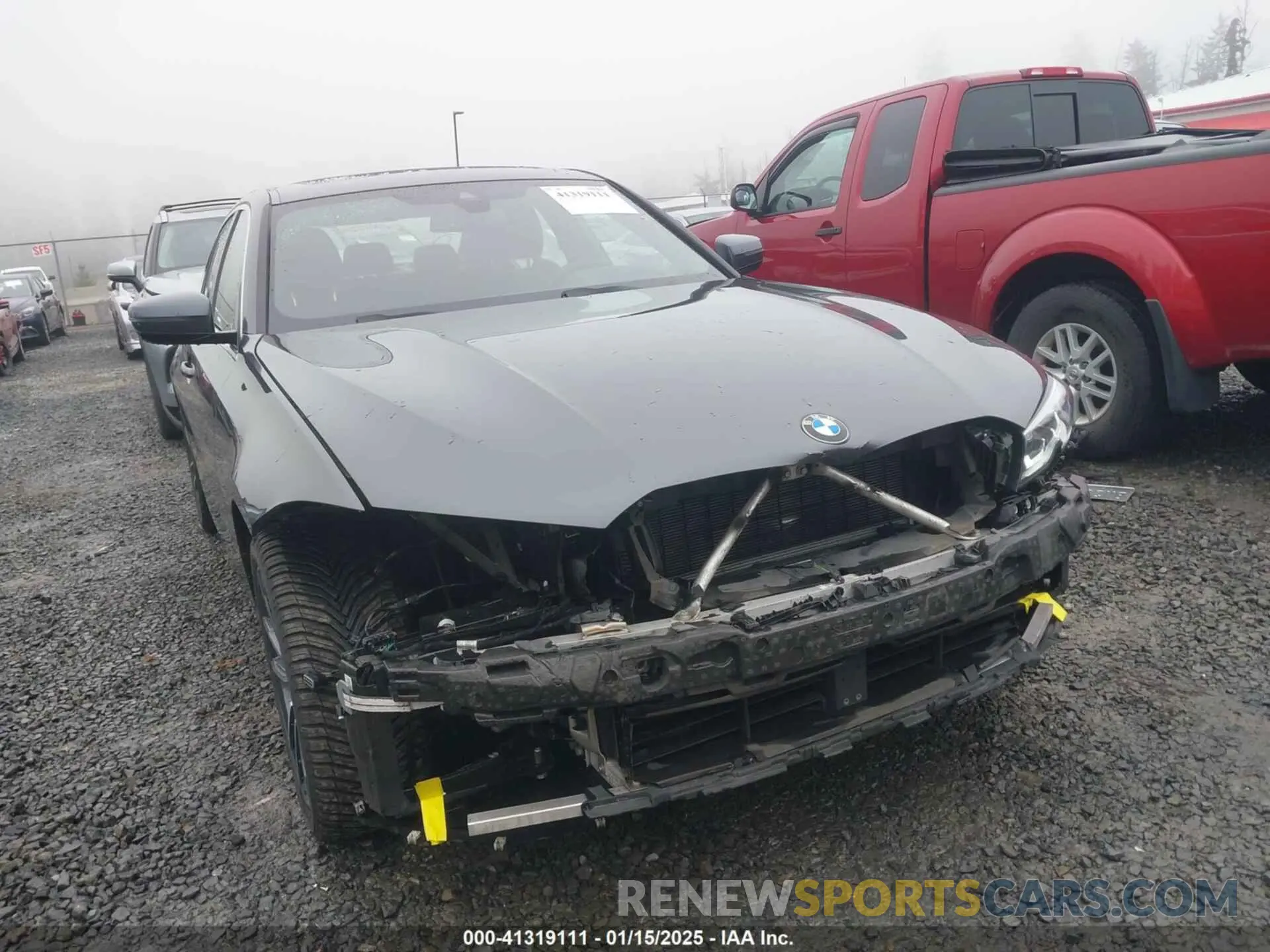 6 fotografías del automóvil dañado 3MW5R7J06L8B07905 BMW 330I 2020
