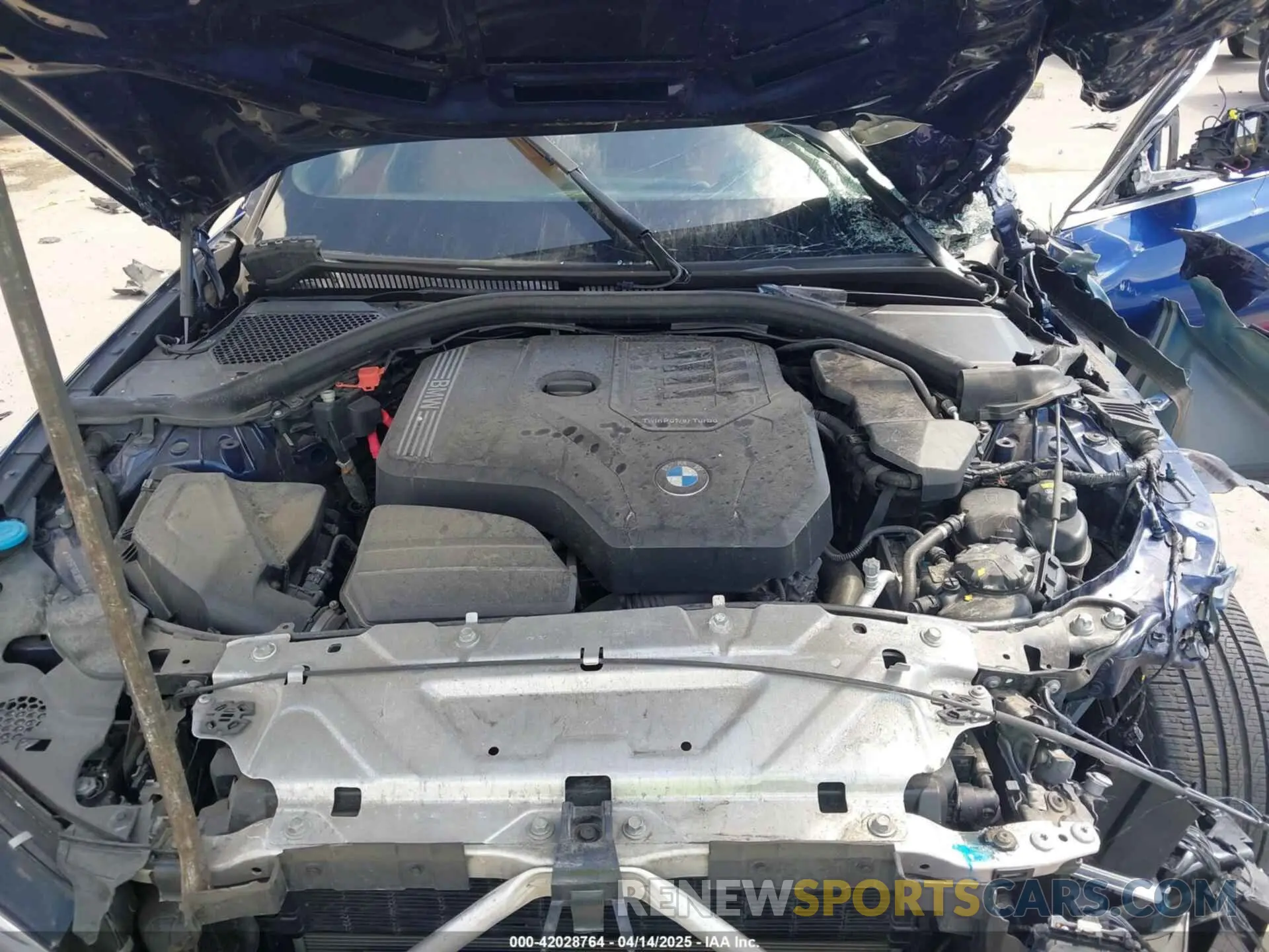 10 fotografías del automóvil dañado 3MW5R7J06L8B27586 BMW 330I 2020