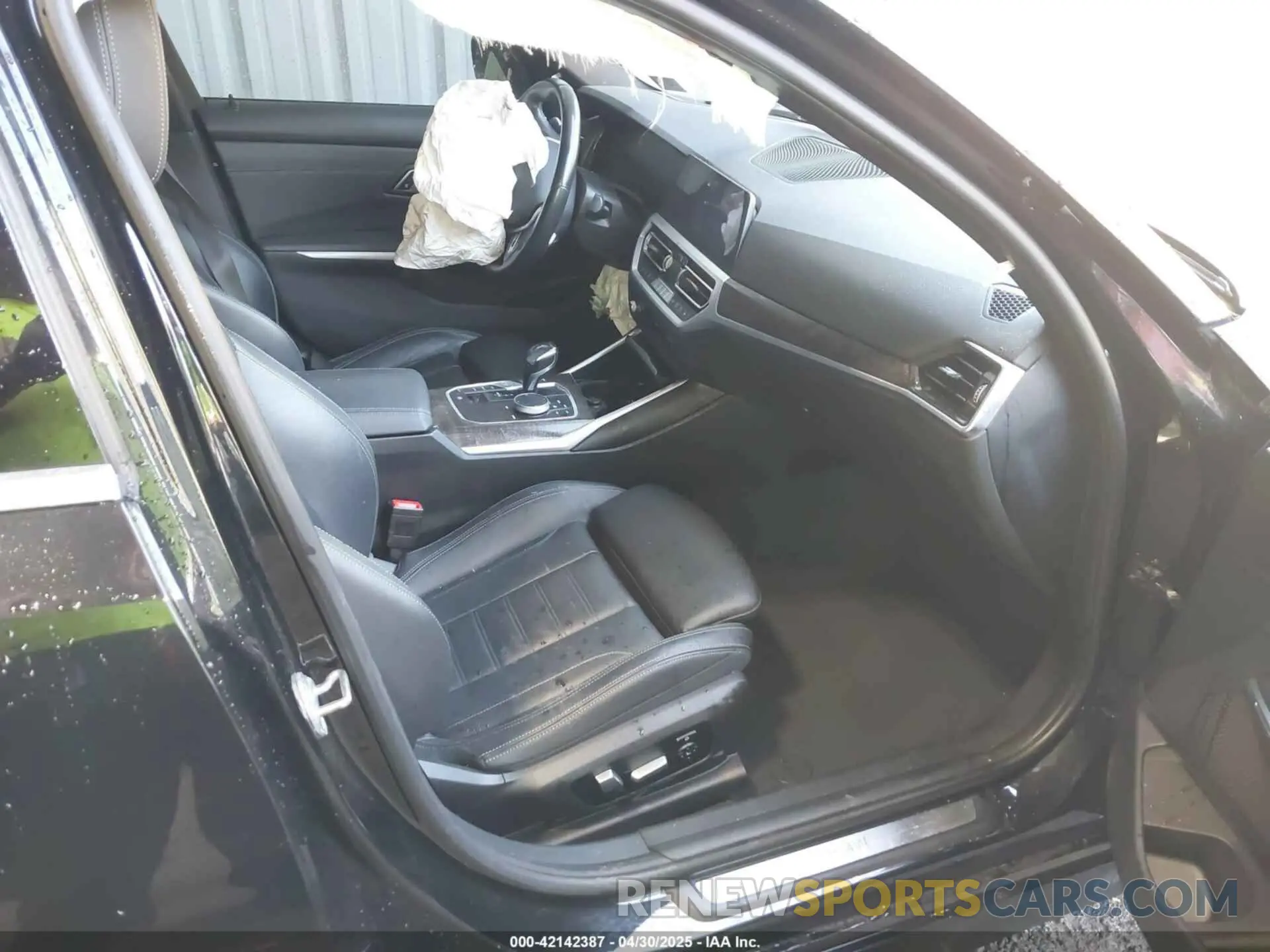 5 fotografías del automóvil dañado 3MW5R7J06L8B32626 BMW 330I 2020