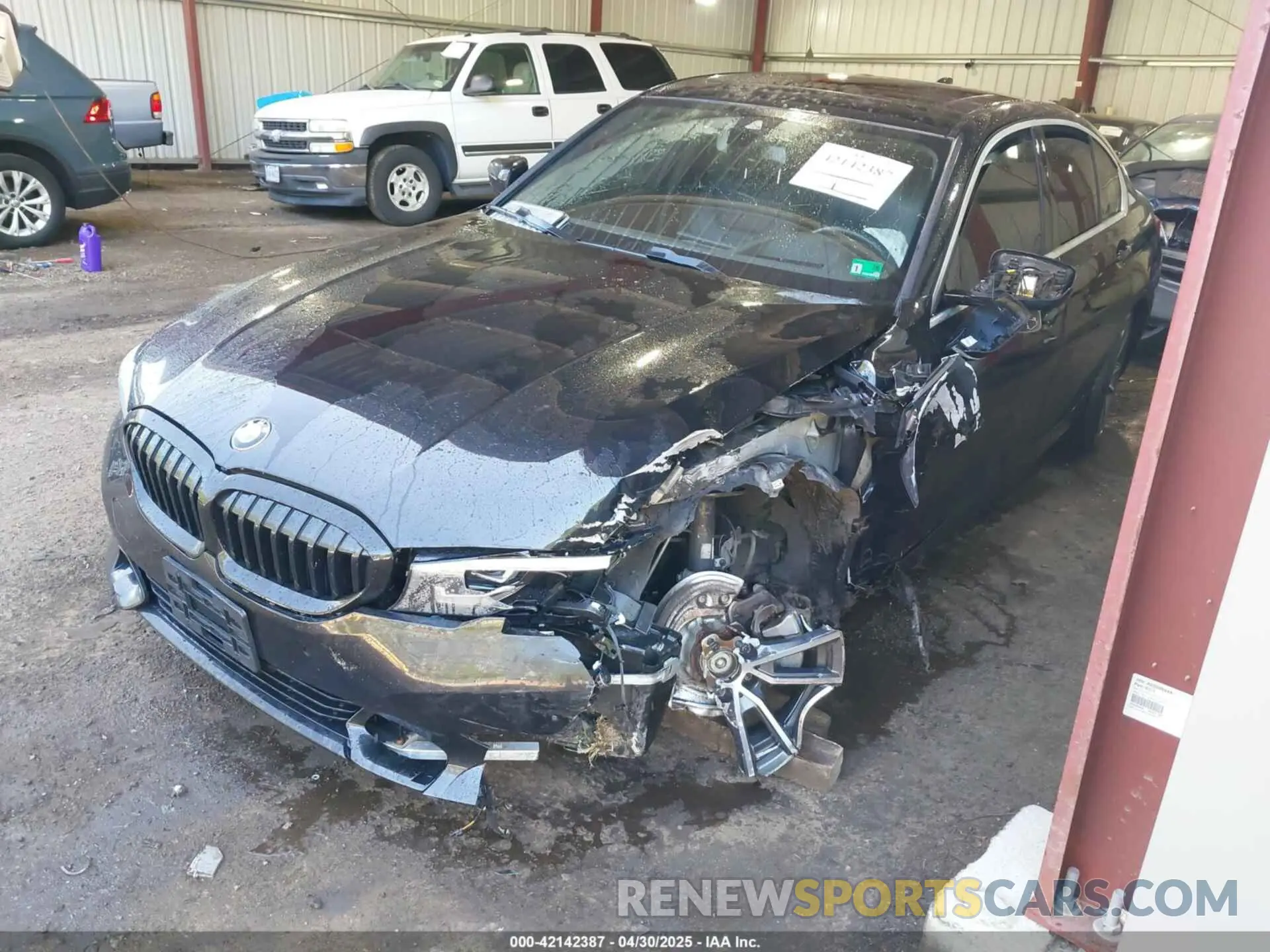 6 fotografías del automóvil dañado 3MW5R7J06L8B32626 BMW 330I 2020
