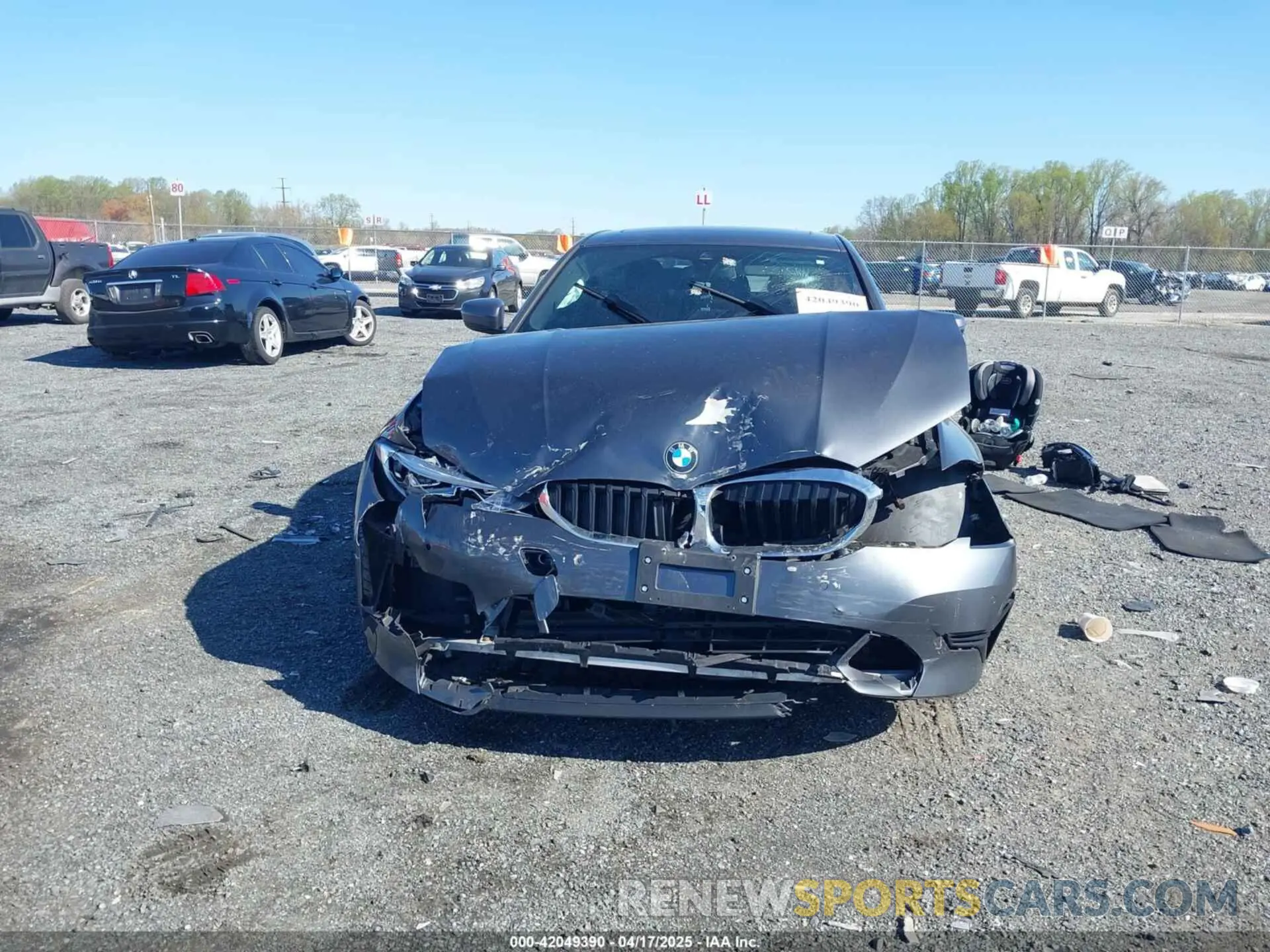 13 fotografías del automóvil dañado 3MW5R7J07L8B16676 BMW 330I 2020