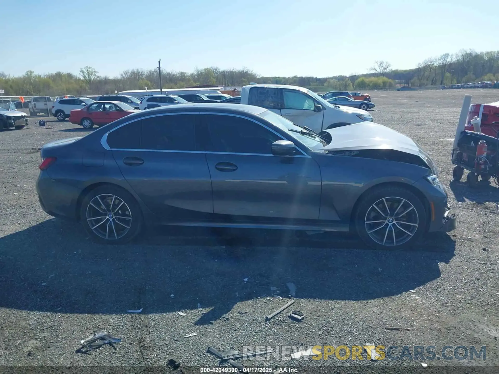 14 fotografías del automóvil dañado 3MW5R7J07L8B16676 BMW 330I 2020