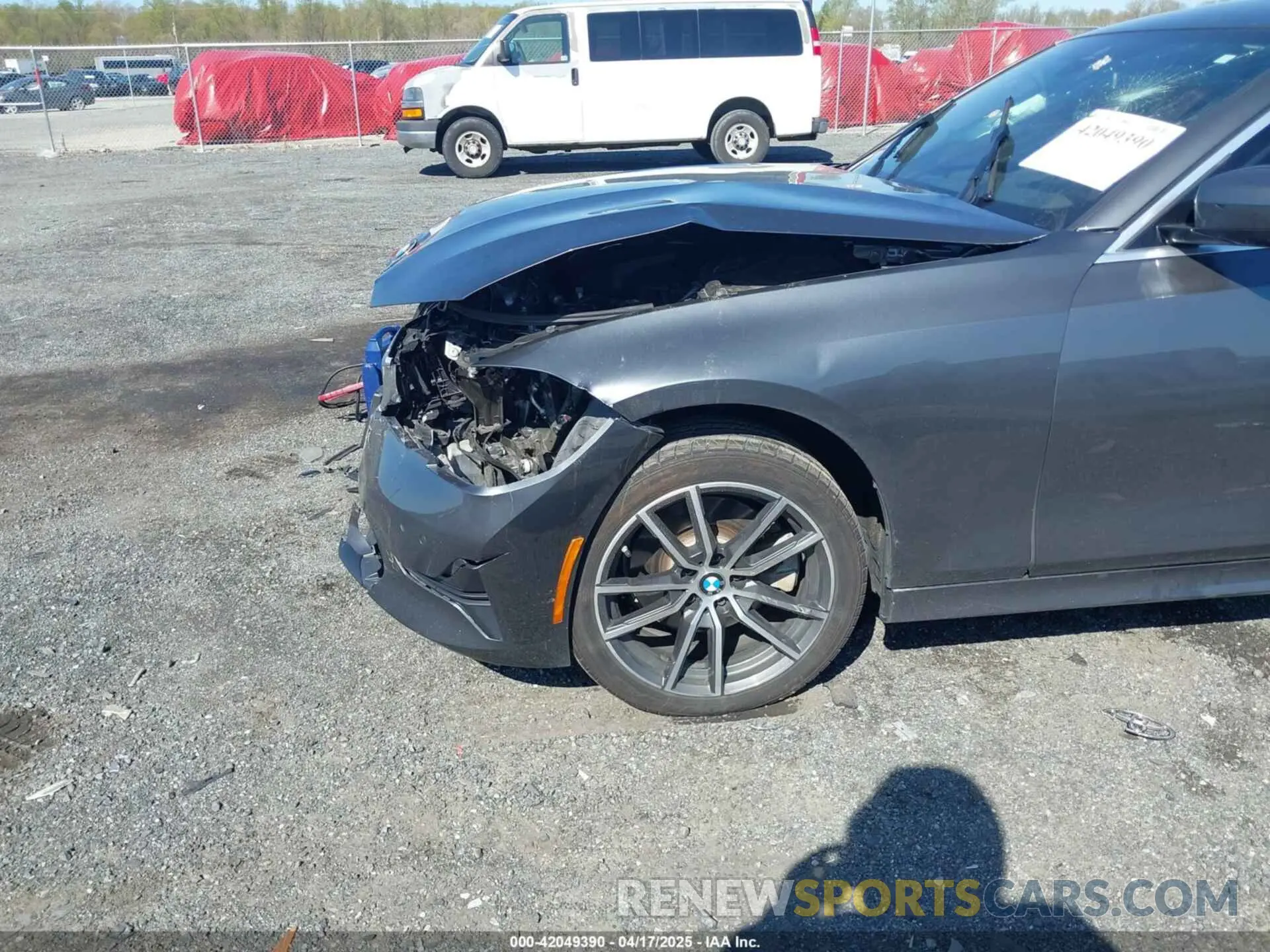 6 fotografías del automóvil dañado 3MW5R7J07L8B16676 BMW 330I 2020