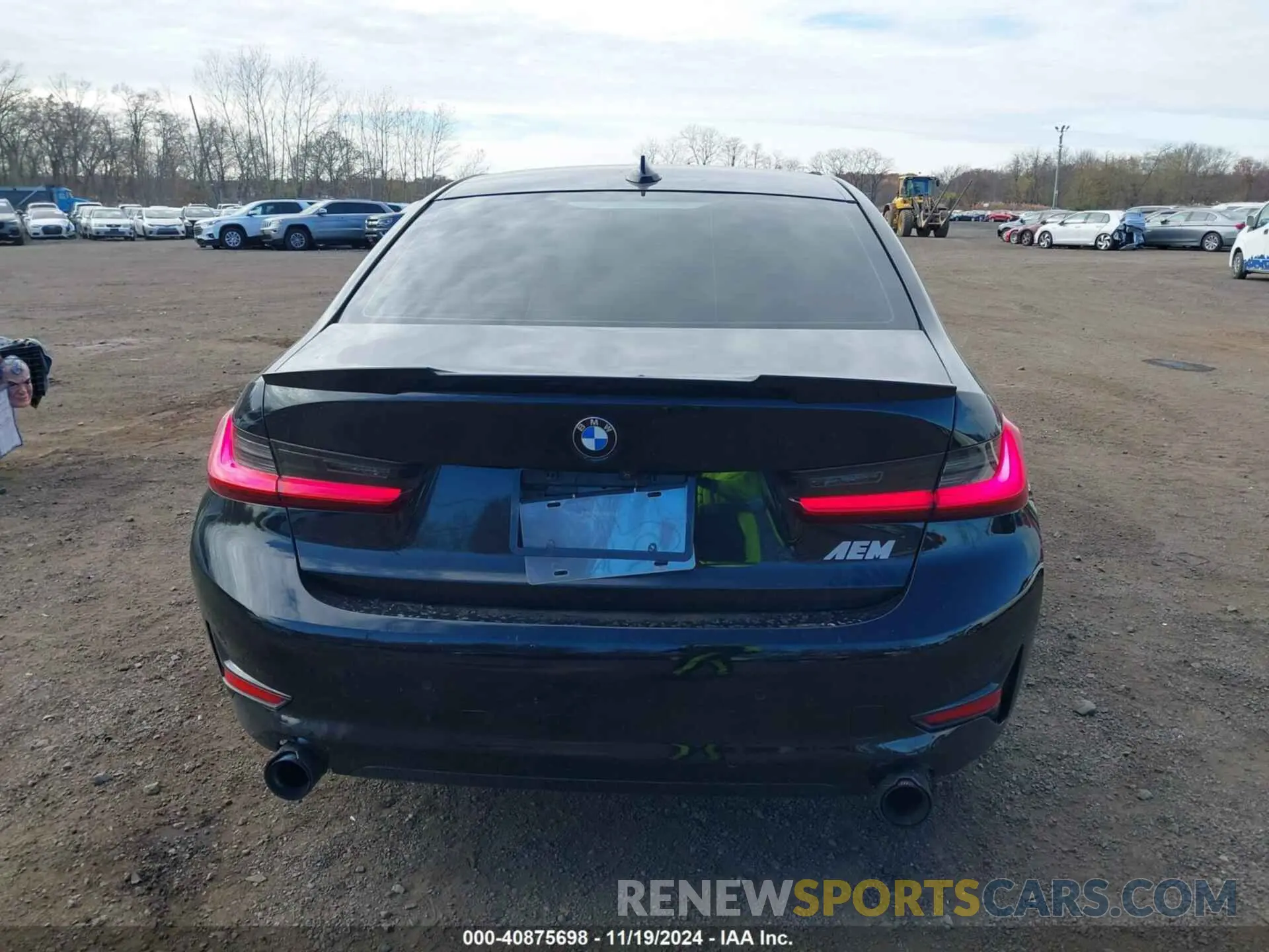 16 fotografías del automóvil dañado 3MW5R7J07L8B46132 BMW 330I 2020