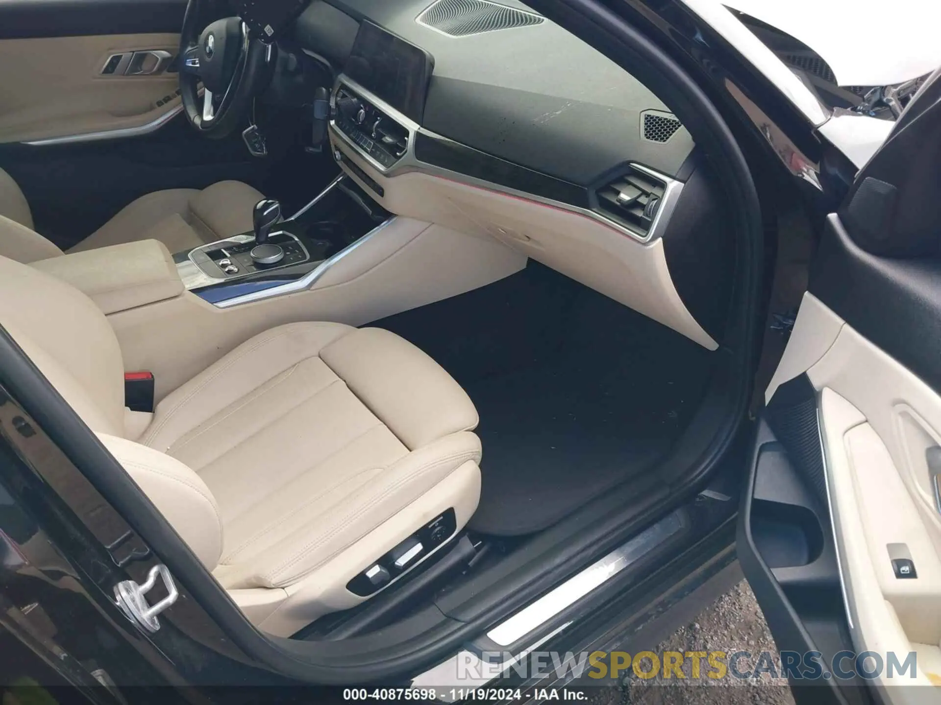 5 fotografías del automóvil dañado 3MW5R7J07L8B46132 BMW 330I 2020