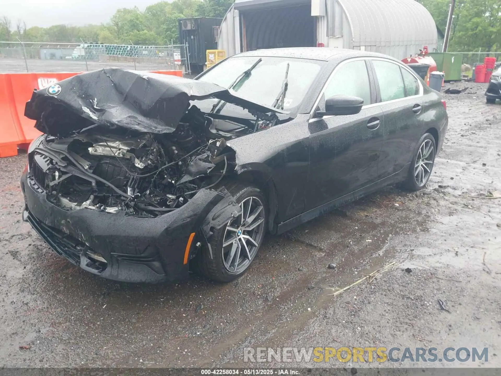 2 fotografías del automóvil dañado 3MW5R7J0XL8B06577 BMW 330I 2020