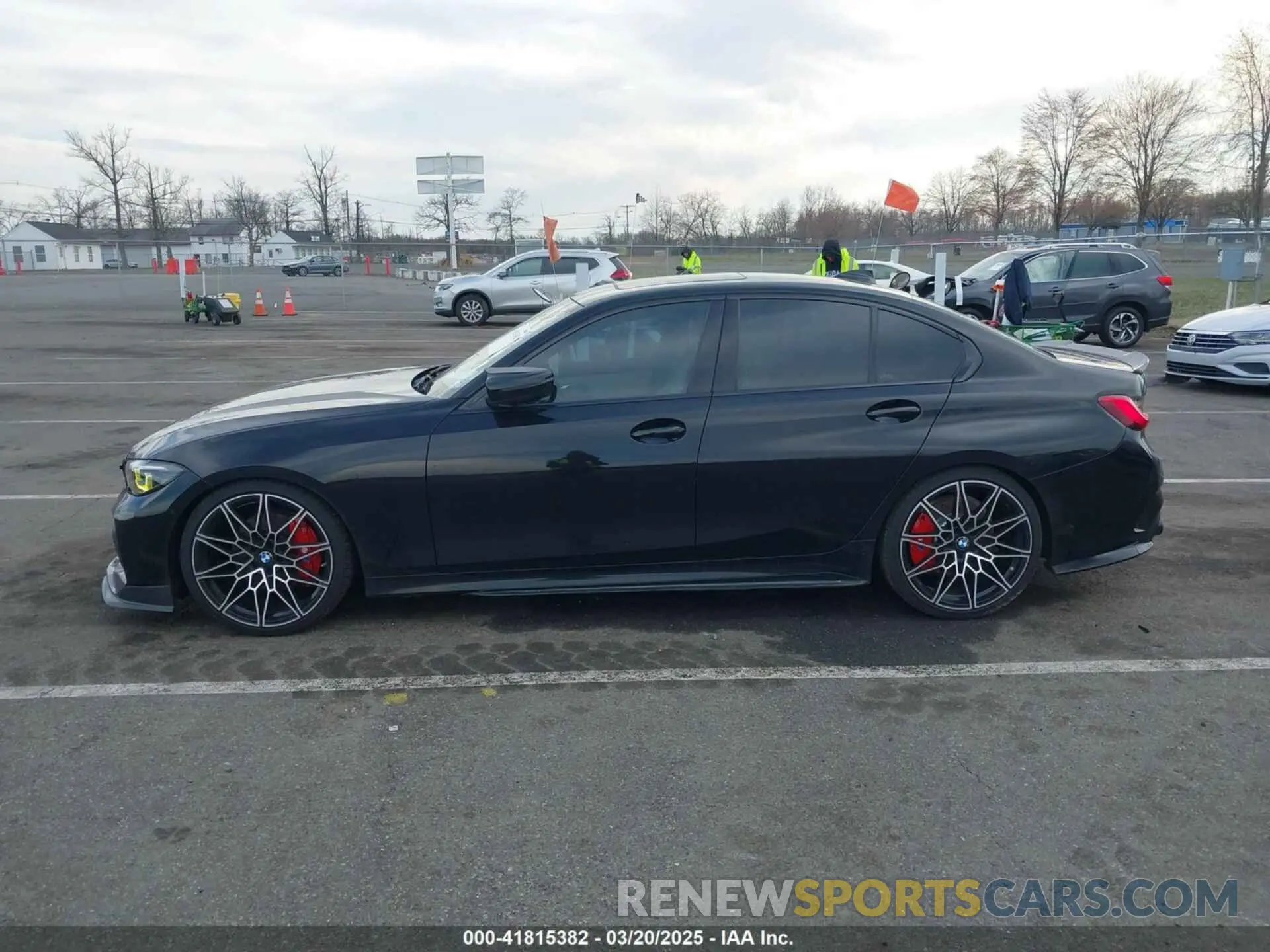 15 fotografías del automóvil dañado WBA5R1C01LFH36248 BMW 330I 2020