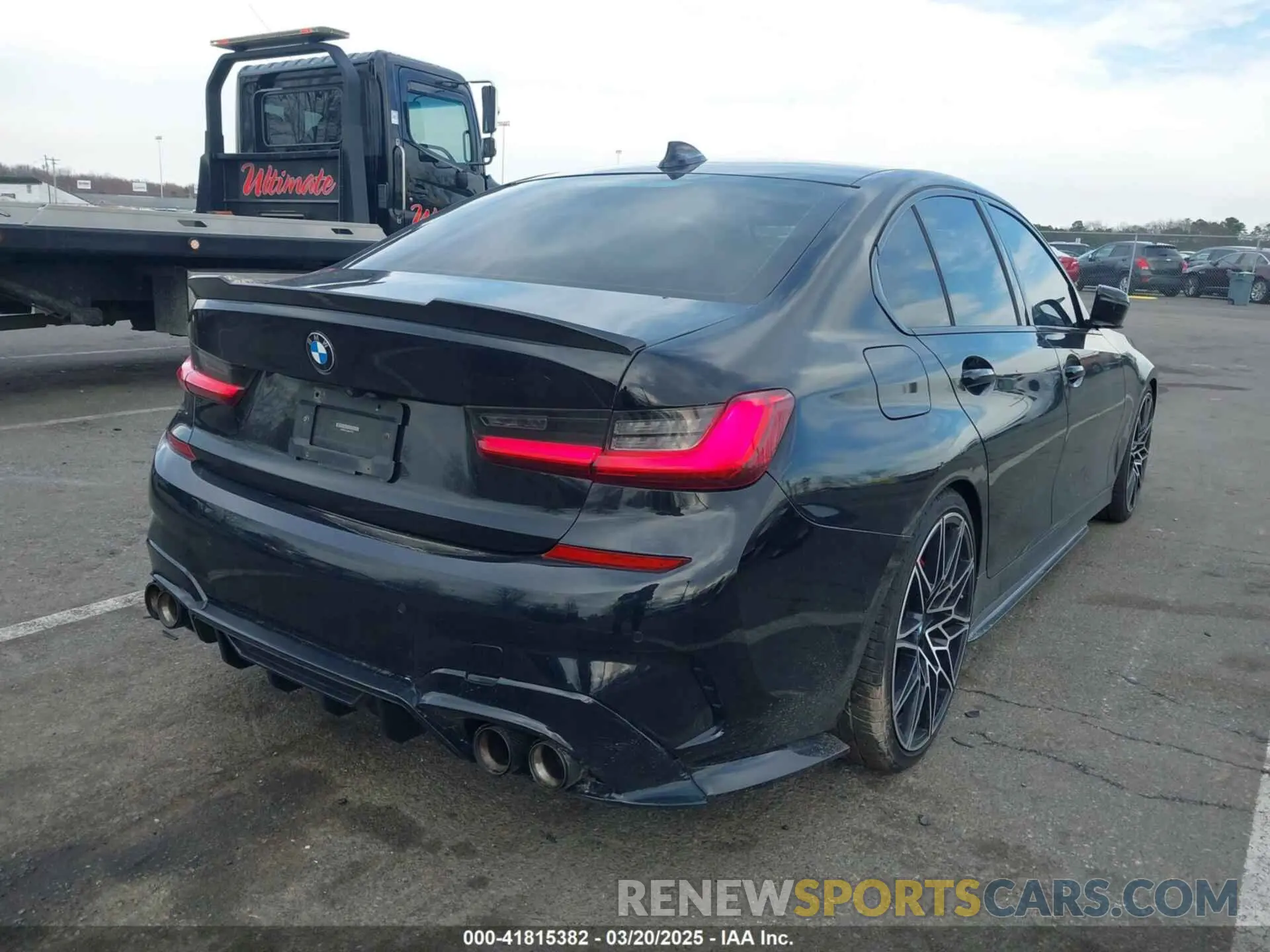 6 fotografías del automóvil dañado WBA5R1C01LFH36248 BMW 330I 2020
