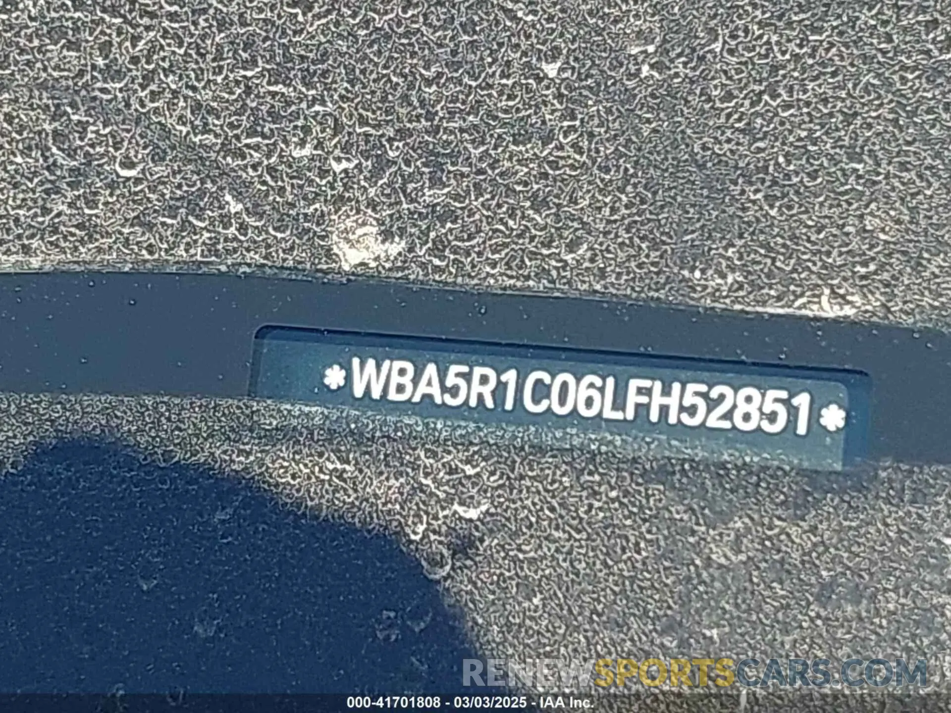 9 fotografías del automóvil dañado WBA5R1C06LFH52851 BMW 330I 2020