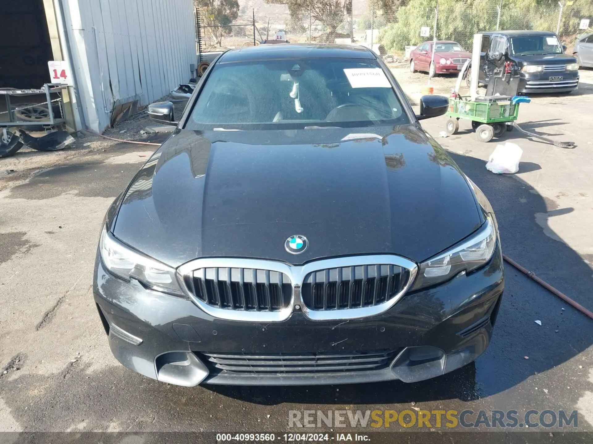 12 fotografías del automóvil dañado WBA5R1C07LFH47903 BMW 330I 2020