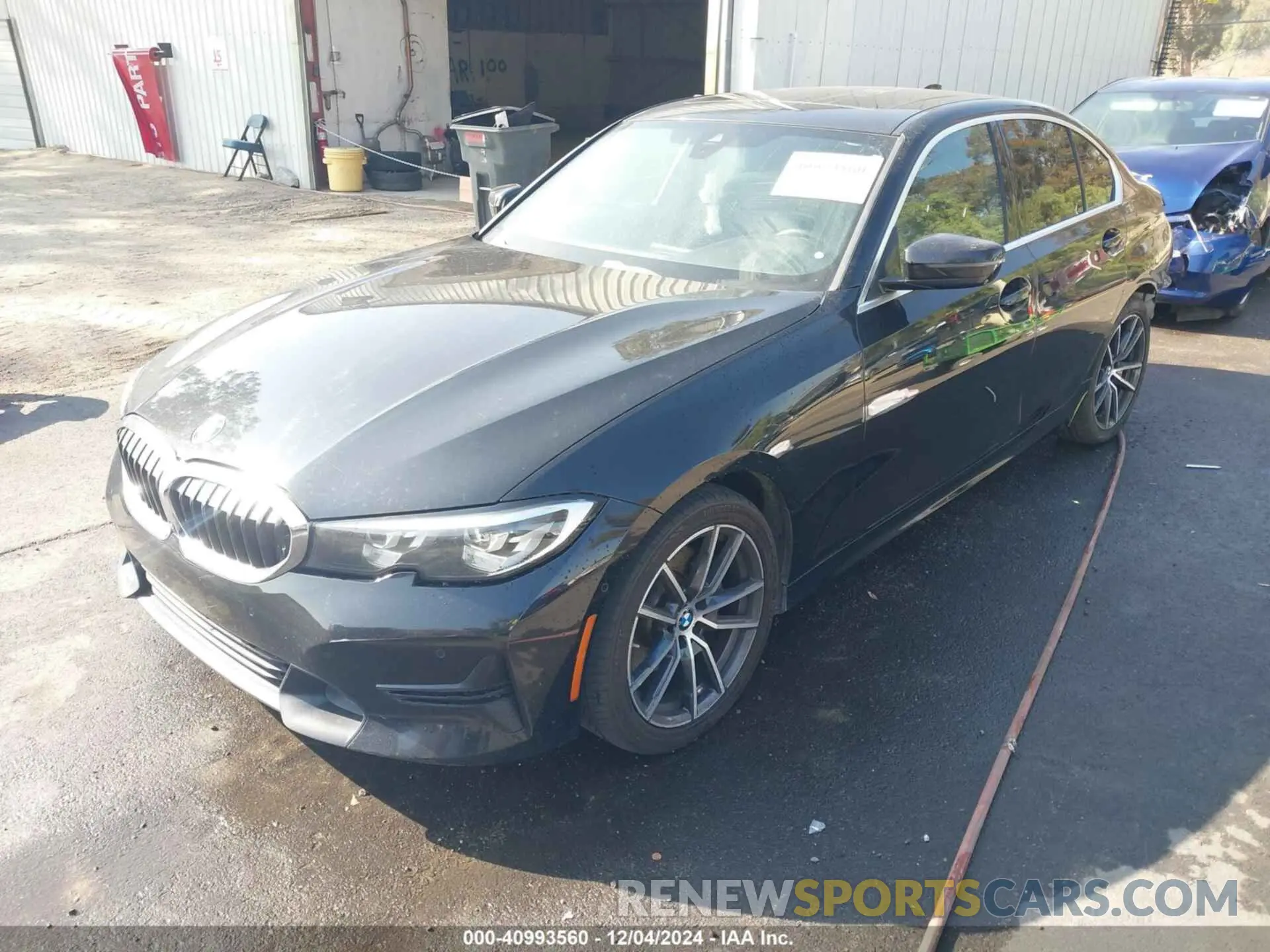 2 fotografías del automóvil dañado WBA5R1C07LFH47903 BMW 330I 2020