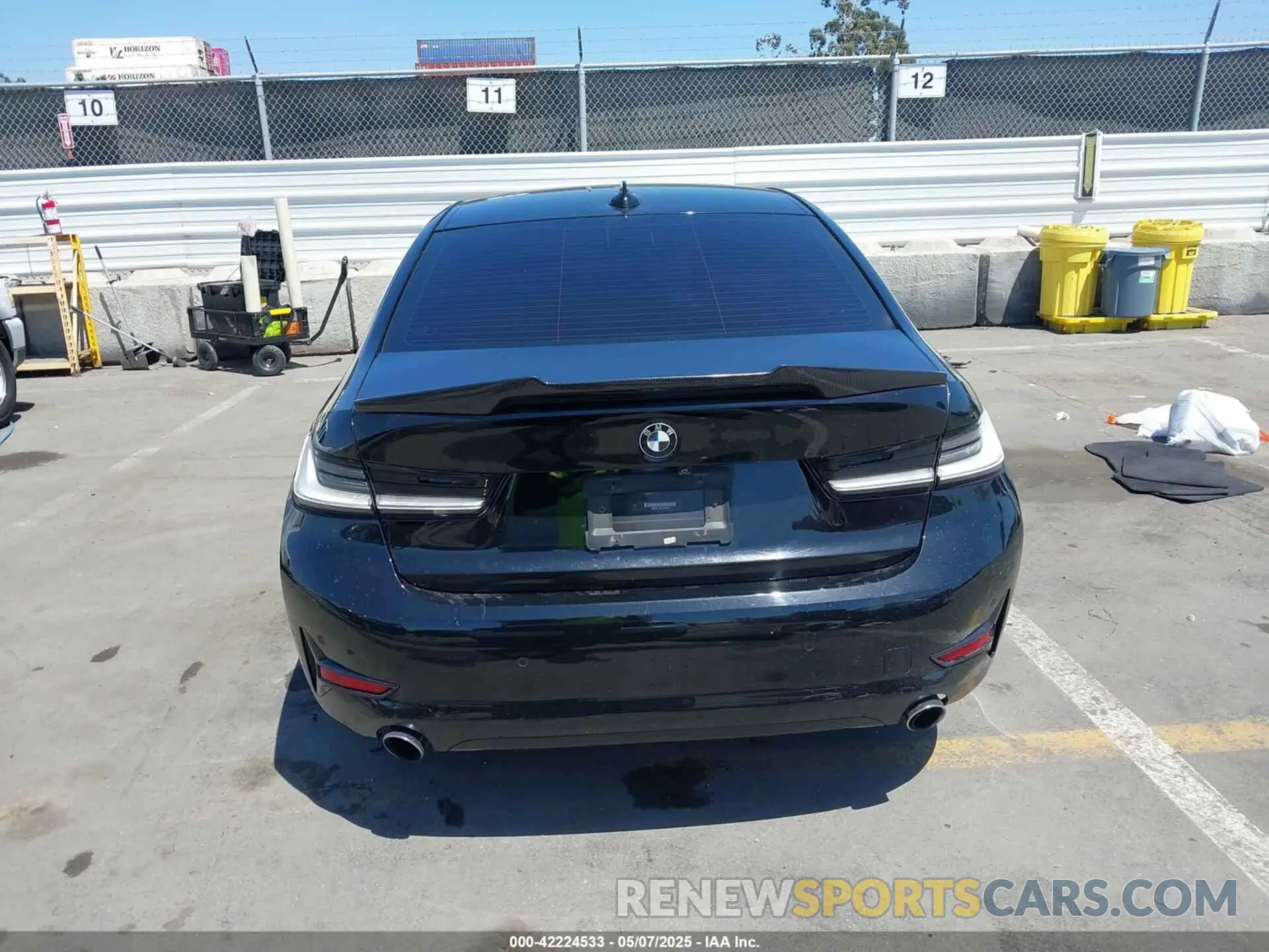 16 fotografías del automóvil dañado WBA5R1C09LFH43559 BMW 330I 2020