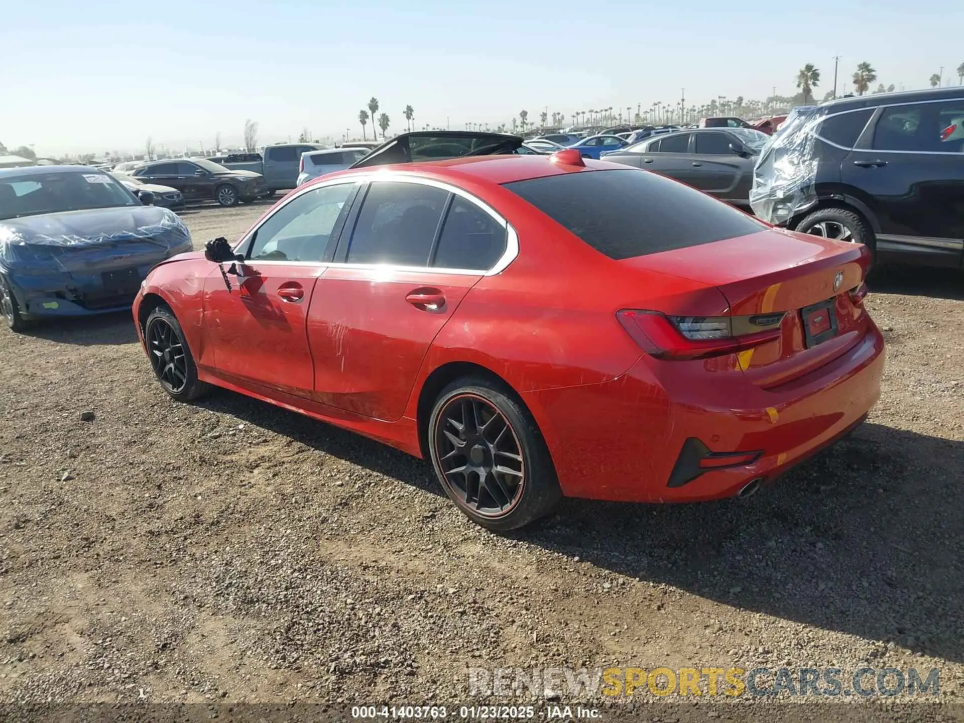 3 fotografías del automóvil dañado WBA5R1C0XLFH84640 BMW 330I 2020