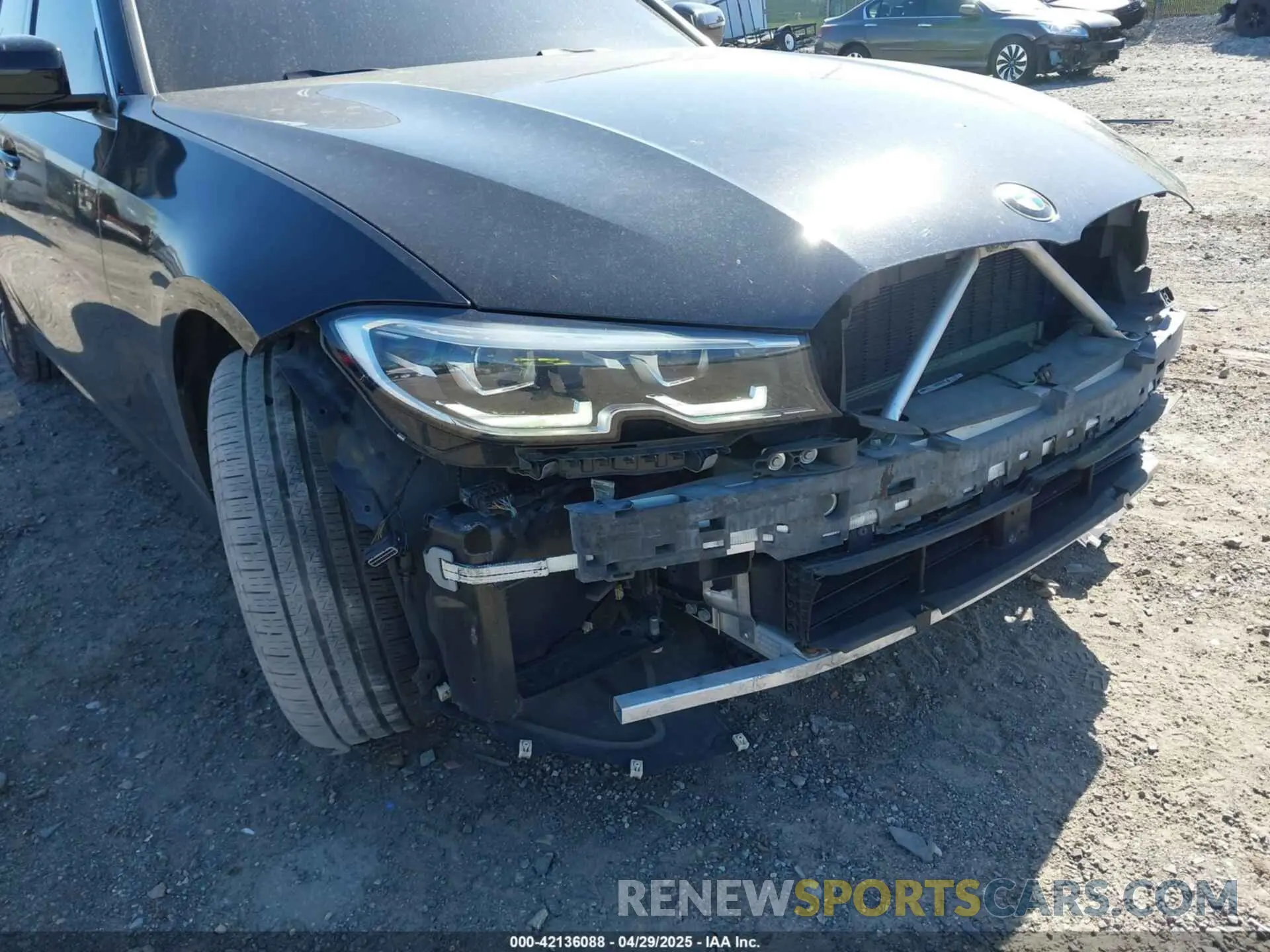 17 fotografías del automóvil dañado WBA5R7C01LFH48872 BMW 330I 2020