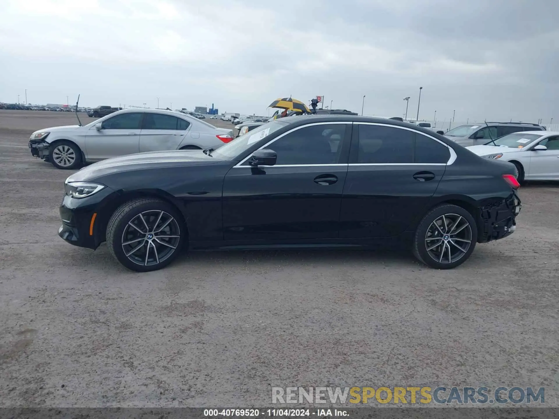 15 fotografías del automóvil dañado WBA5R7C02LFH39694 BMW 330I 2020
