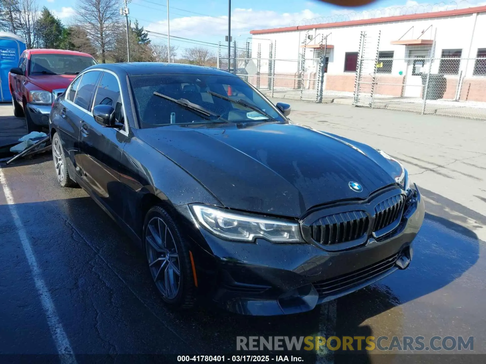 1 fotografías del automóvil dañado WBA5R7C06LFH40038 BMW 330I 2020
