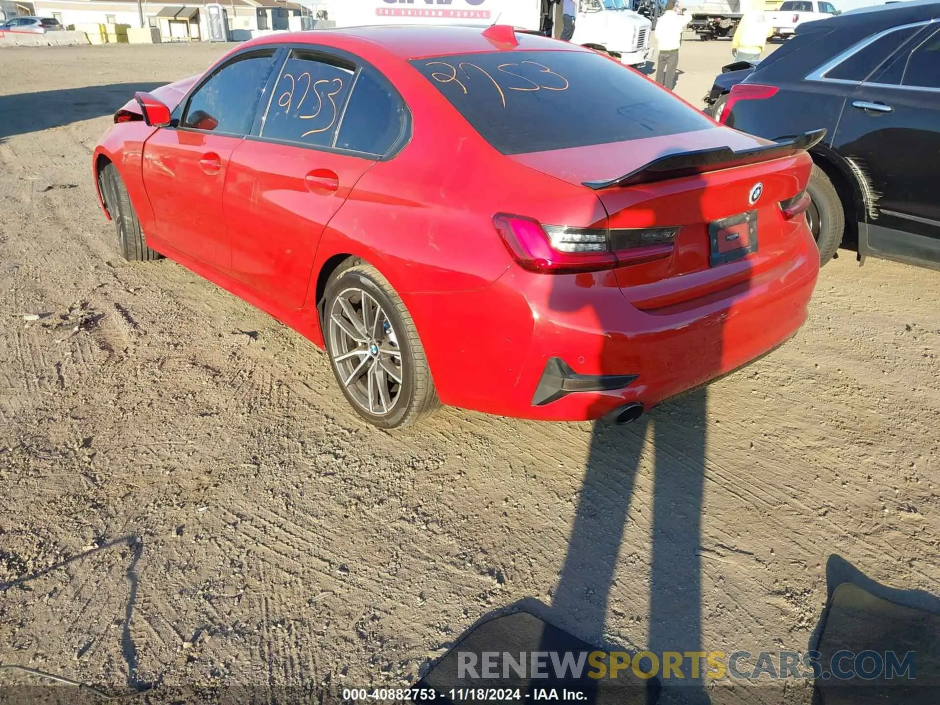 3 fotografías del automóvil dañado WBA5R7C07LFH57219 BMW 330I 2020