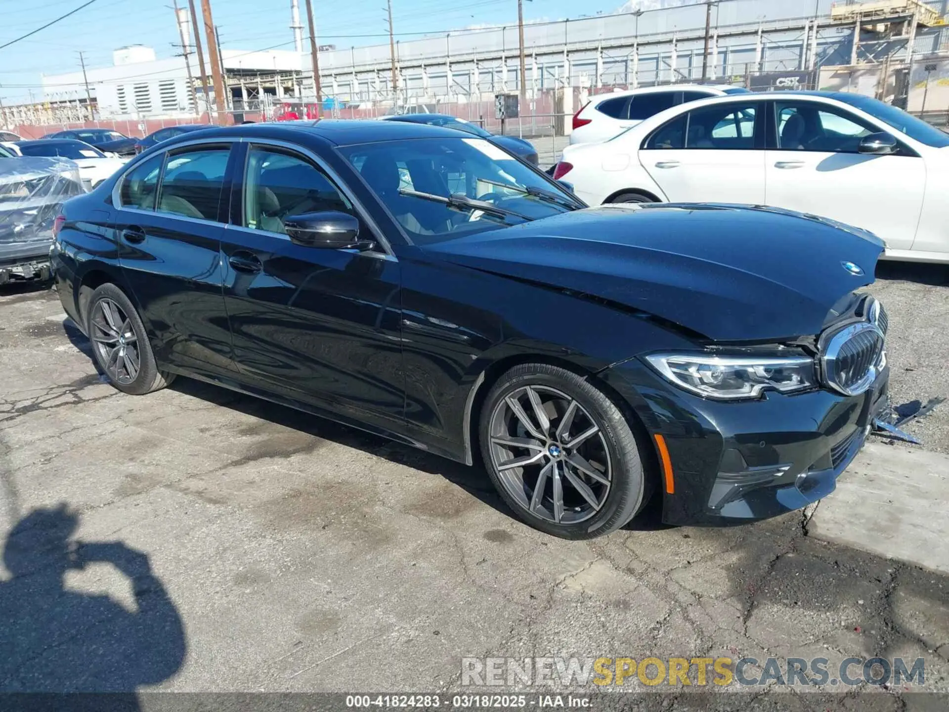 1 fotografías del automóvil dañado 3MW5R1J00M8B85692 BMW 330I 2021