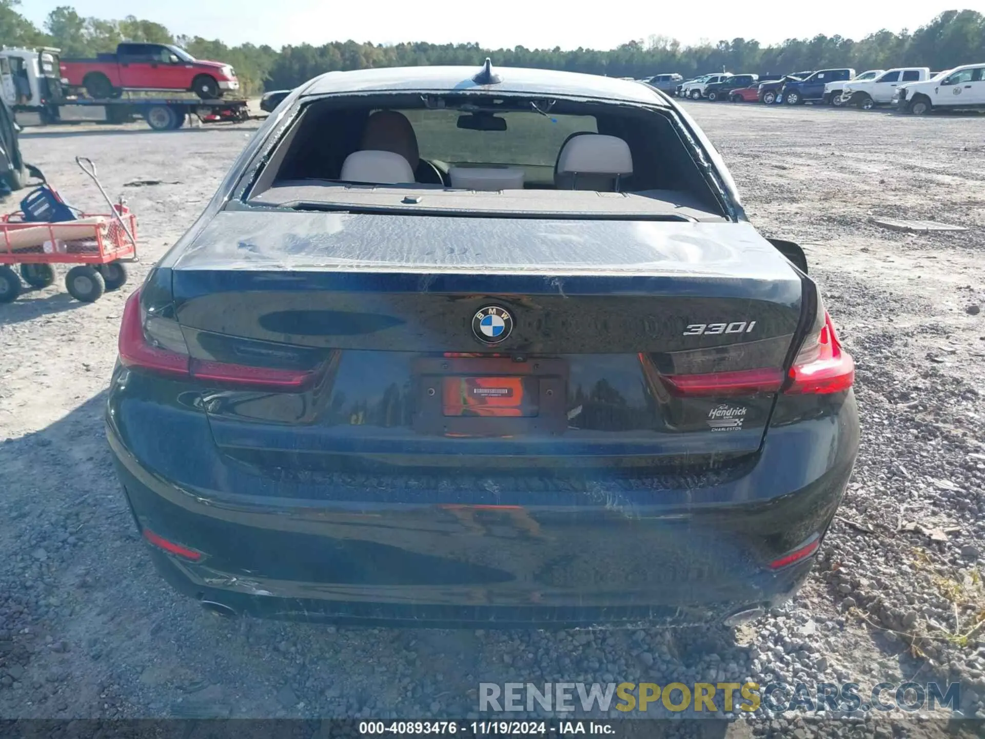16 fotografías del automóvil dañado 3MW5R1J03M8B88196 BMW 330I 2021