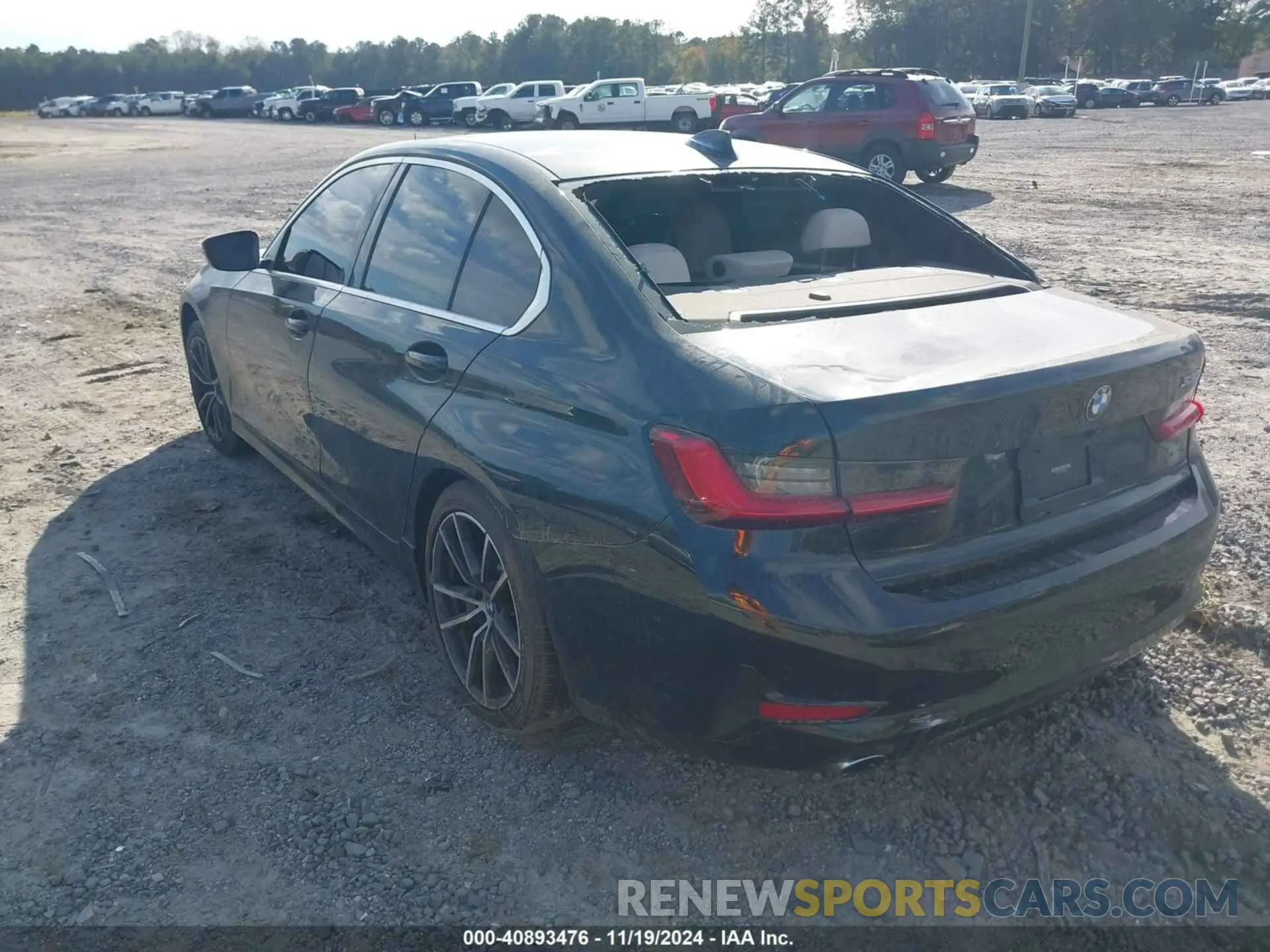 3 fotografías del automóvil dañado 3MW5R1J03M8B88196 BMW 330I 2021