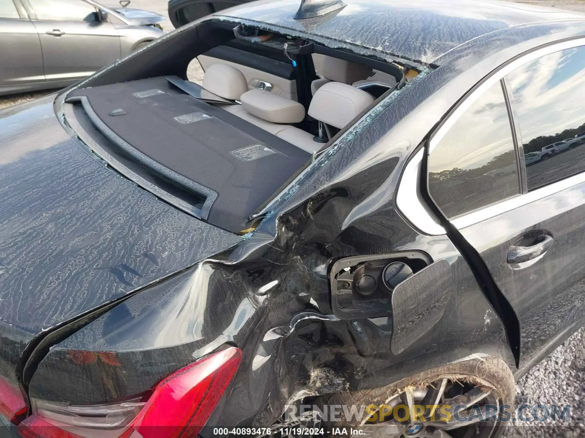 6 fotografías del automóvil dañado 3MW5R1J03M8B88196 BMW 330I 2021