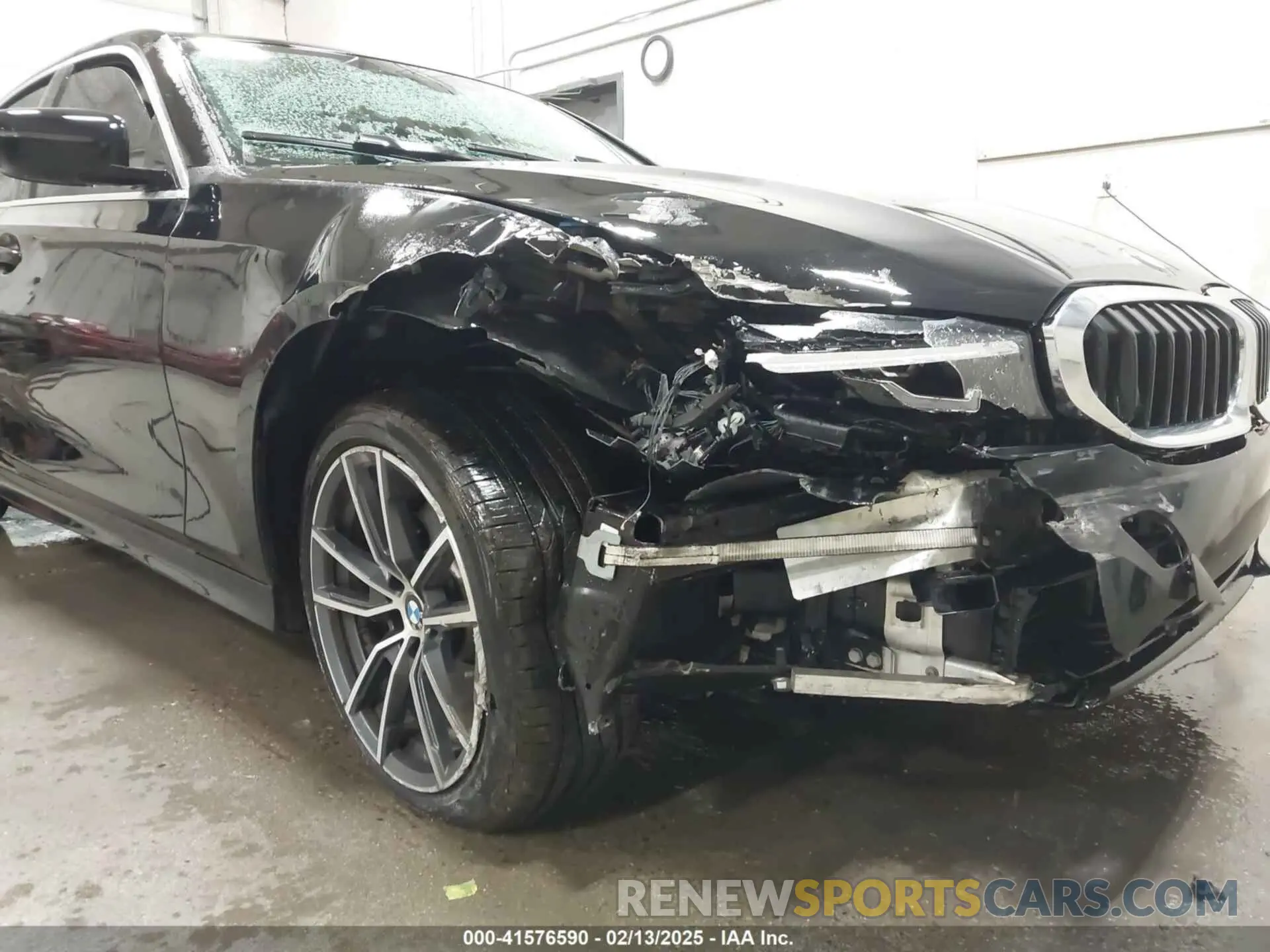 6 fotografías del automóvil dañado 3MW5R1J04M8B69186 BMW 330I 2021