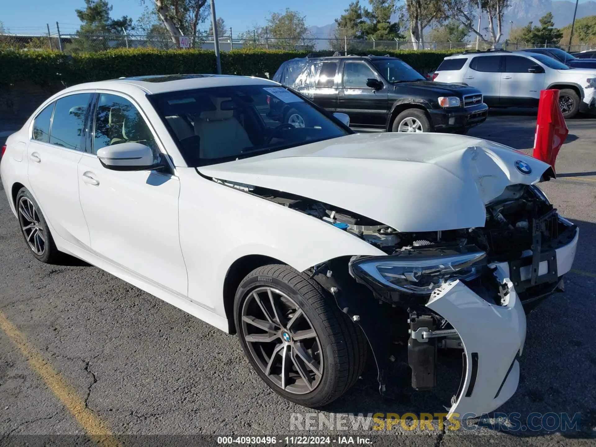 1 fotografías del automóvil dañado 3MW5R1J05M8B87468 BMW 330I 2021