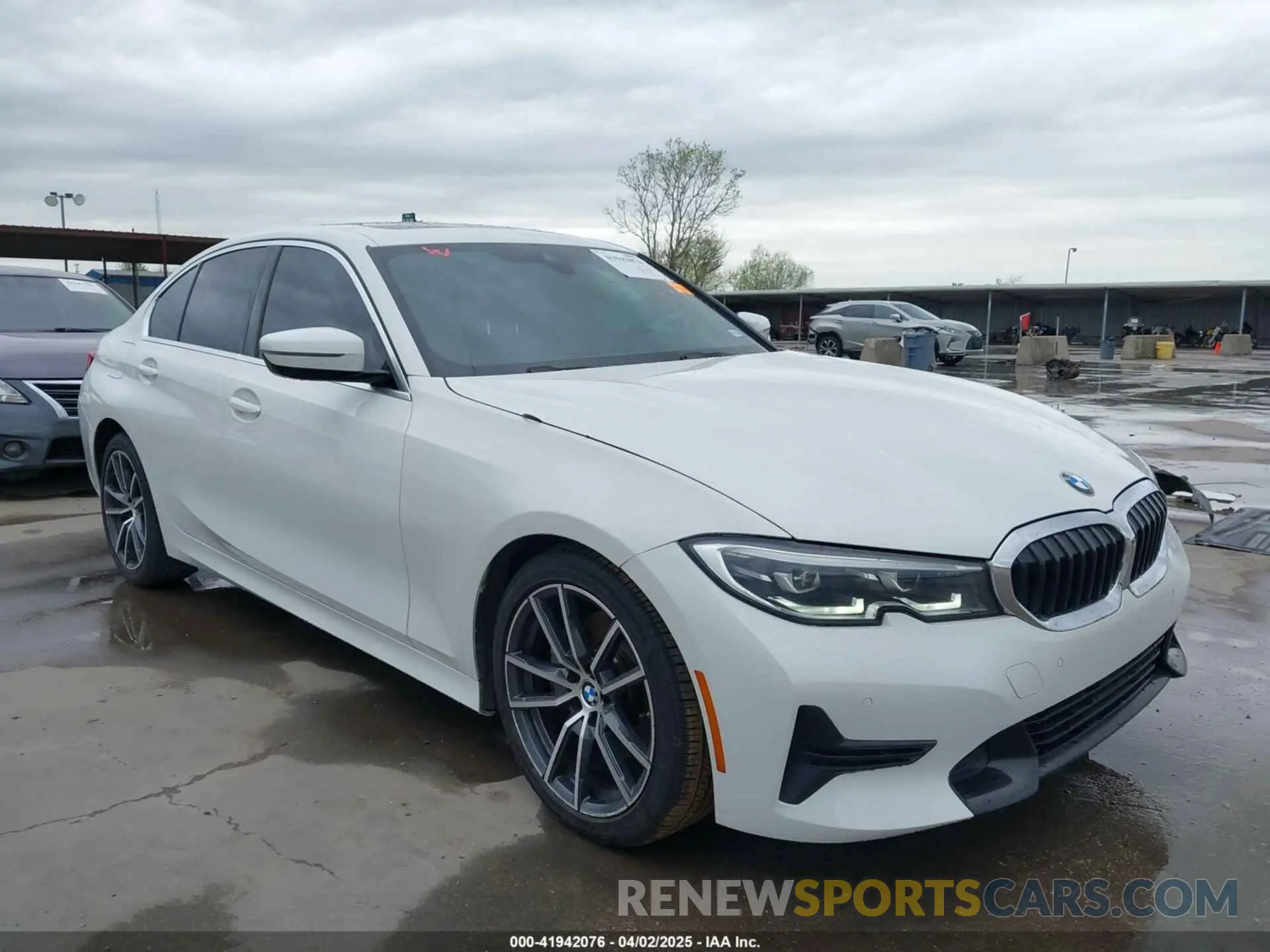 1 fotografías del automóvil dañado 3MW5R1J06M8B90668 BMW 330I 2021
