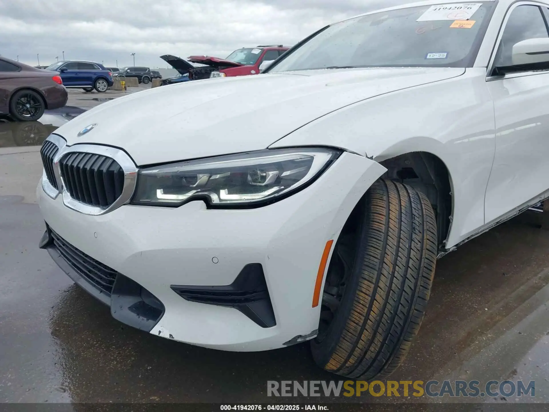 6 fotografías del automóvil dañado 3MW5R1J06M8B90668 BMW 330I 2021