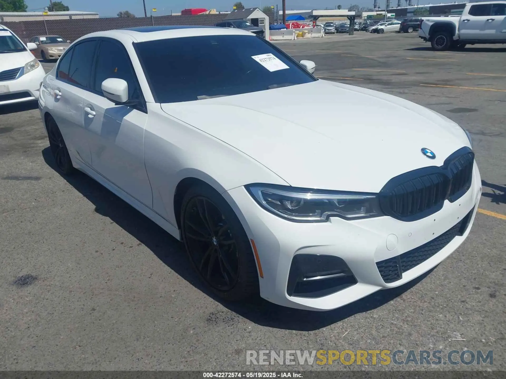 1 fotografías del automóvil dañado 3MW5R1J07M8C10703 BMW 330I 2021