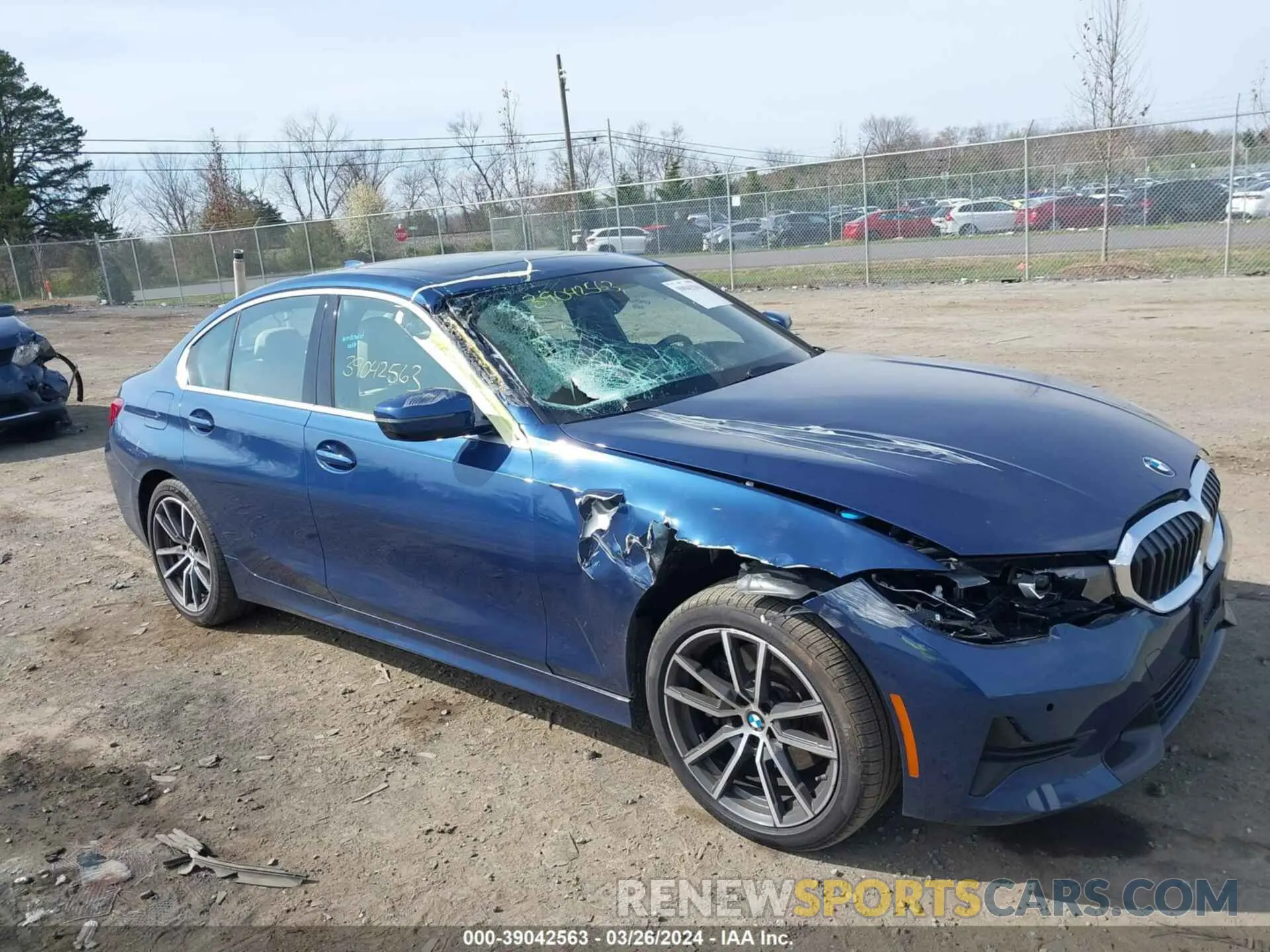 1 fotografías del automóvil dañado 3MW5R1J08M8B69580 BMW 330I 2021