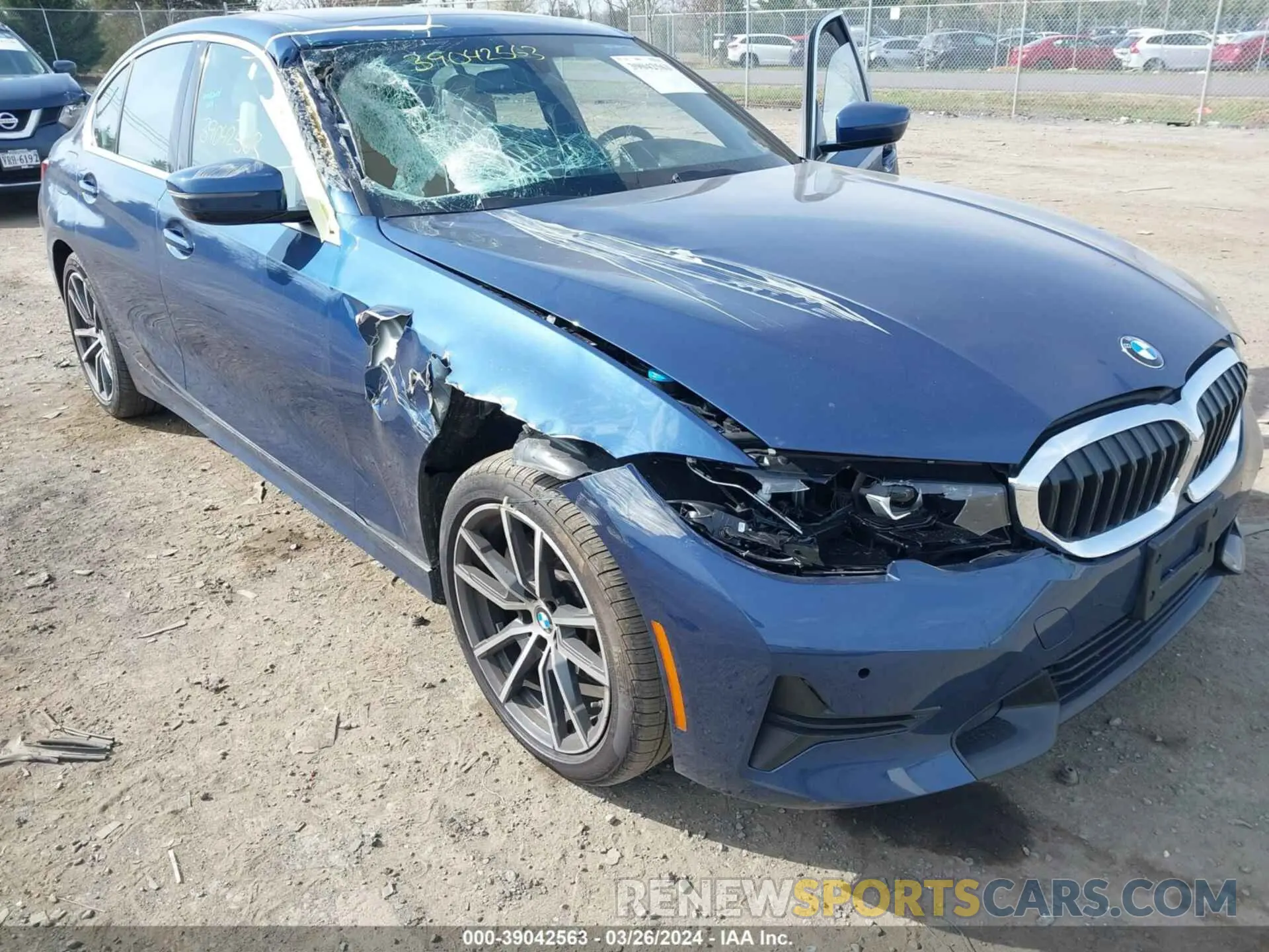 6 fotografías del automóvil dañado 3MW5R1J08M8B69580 BMW 330I 2021