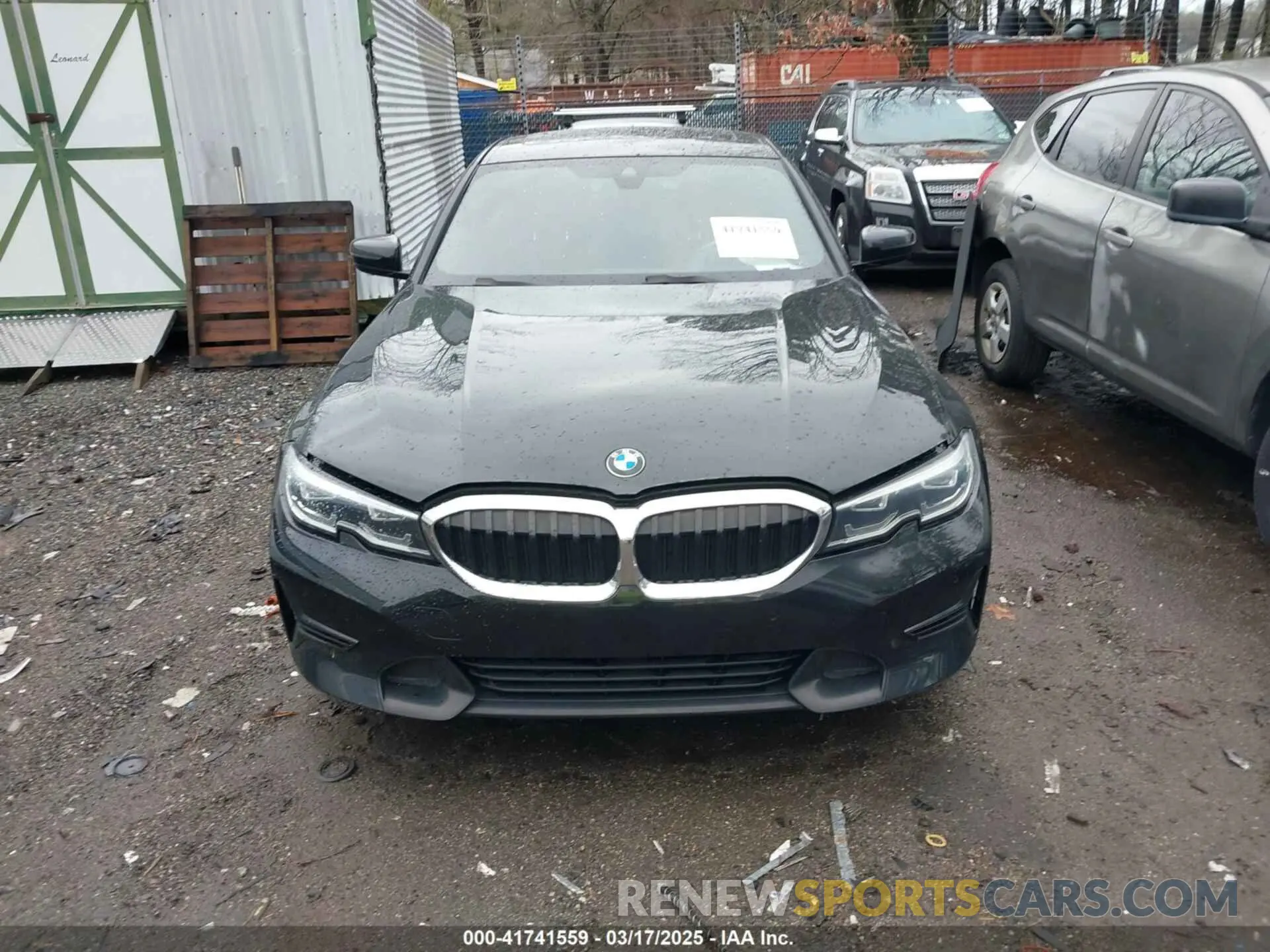 12 fotografías del automóvil dañado 3MW5R1J08M8B98335 BMW 330I 2021