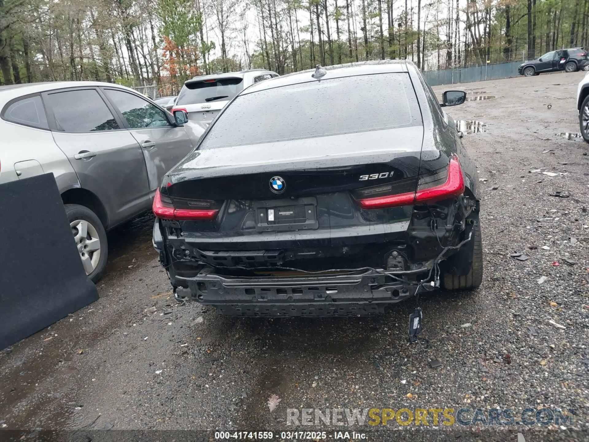 16 fotografías del automóvil dañado 3MW5R1J08M8B98335 BMW 330I 2021