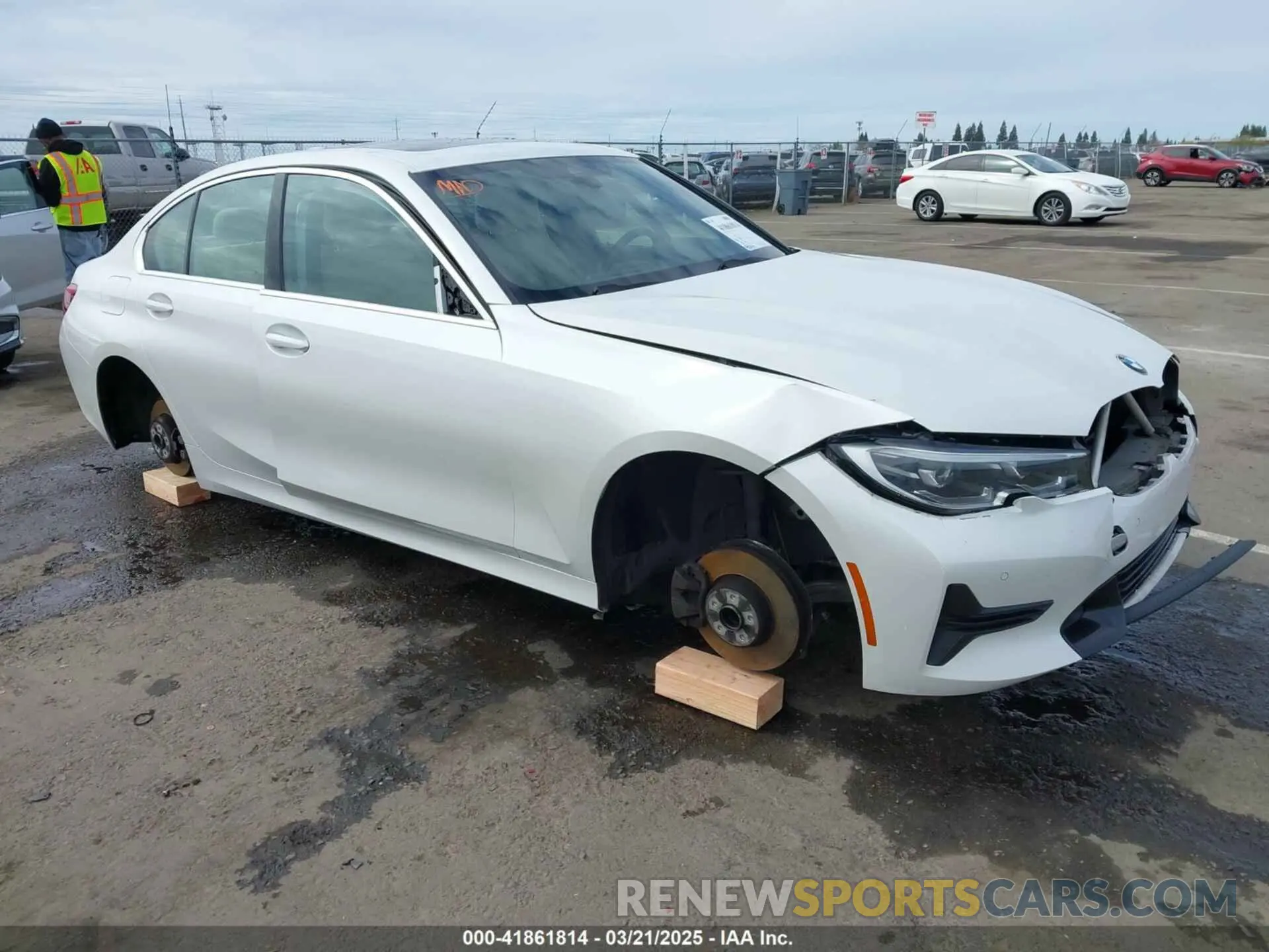 1 fotografías del automóvil dañado 3MW5R1J08M8C07261 BMW 330I 2021