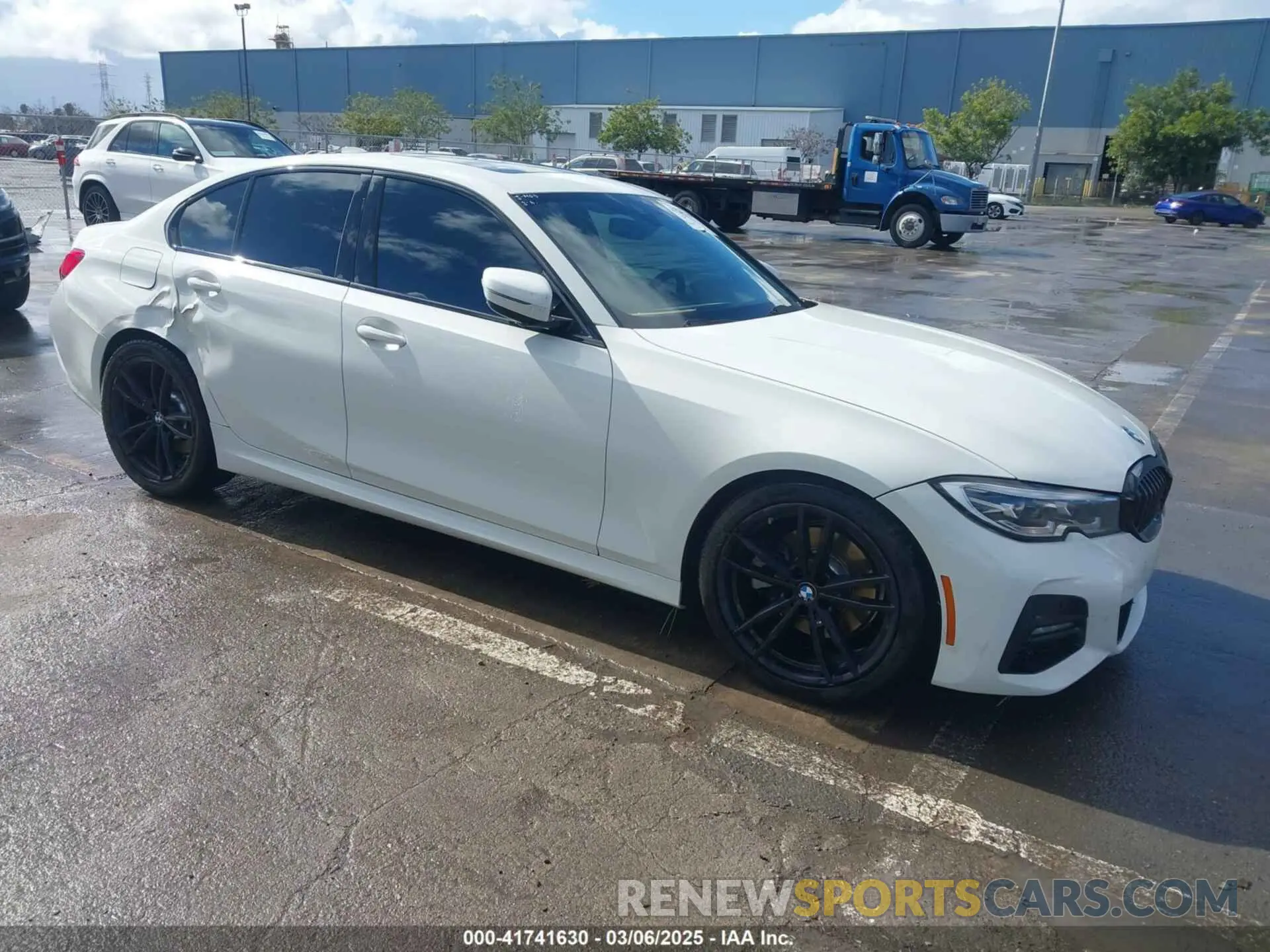 1 fotografías del automóvil dañado 3MW5R1J09M8C03543 BMW 330I 2021