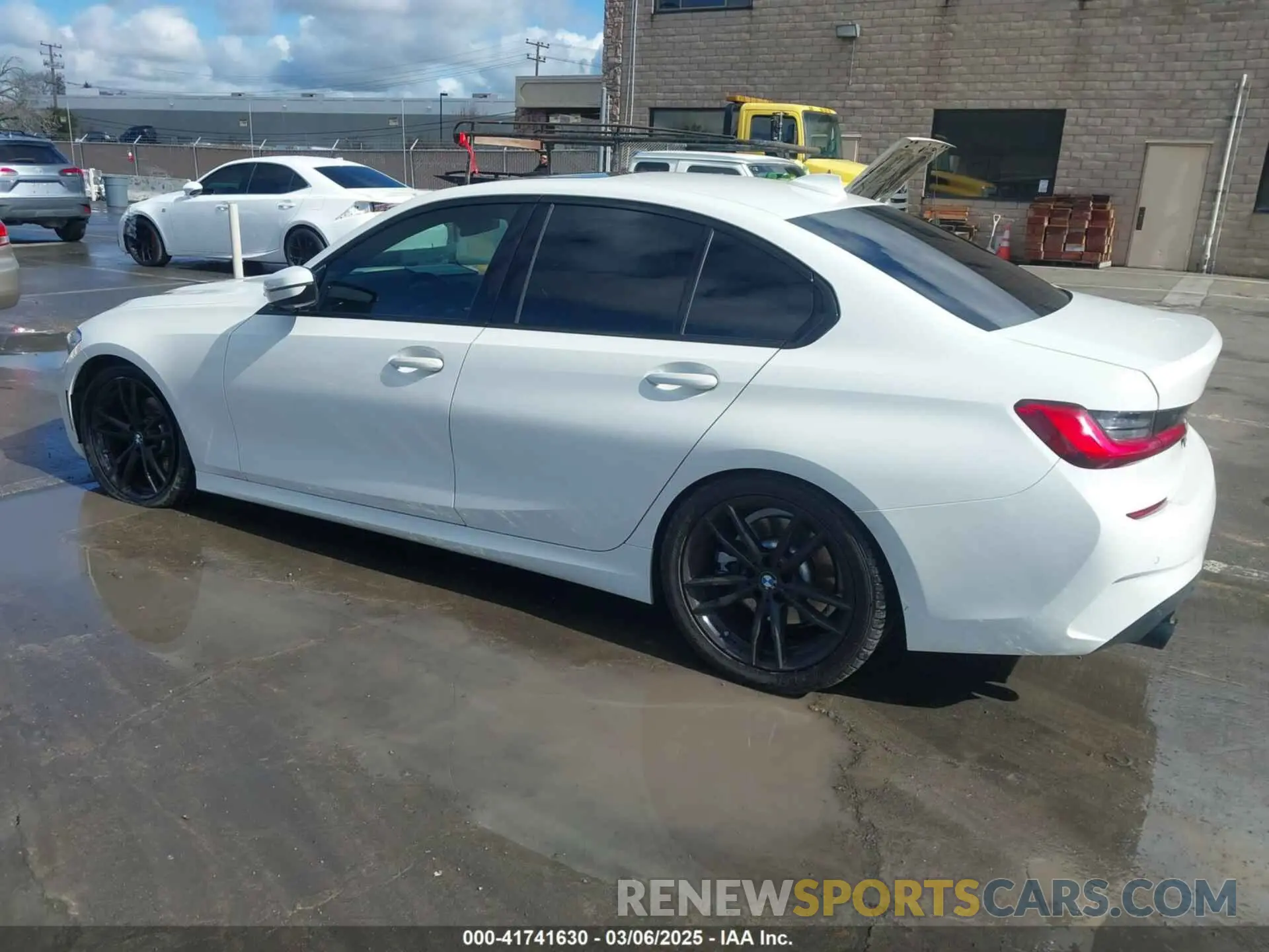 3 fotografías del automóvil dañado 3MW5R1J09M8C03543 BMW 330I 2021