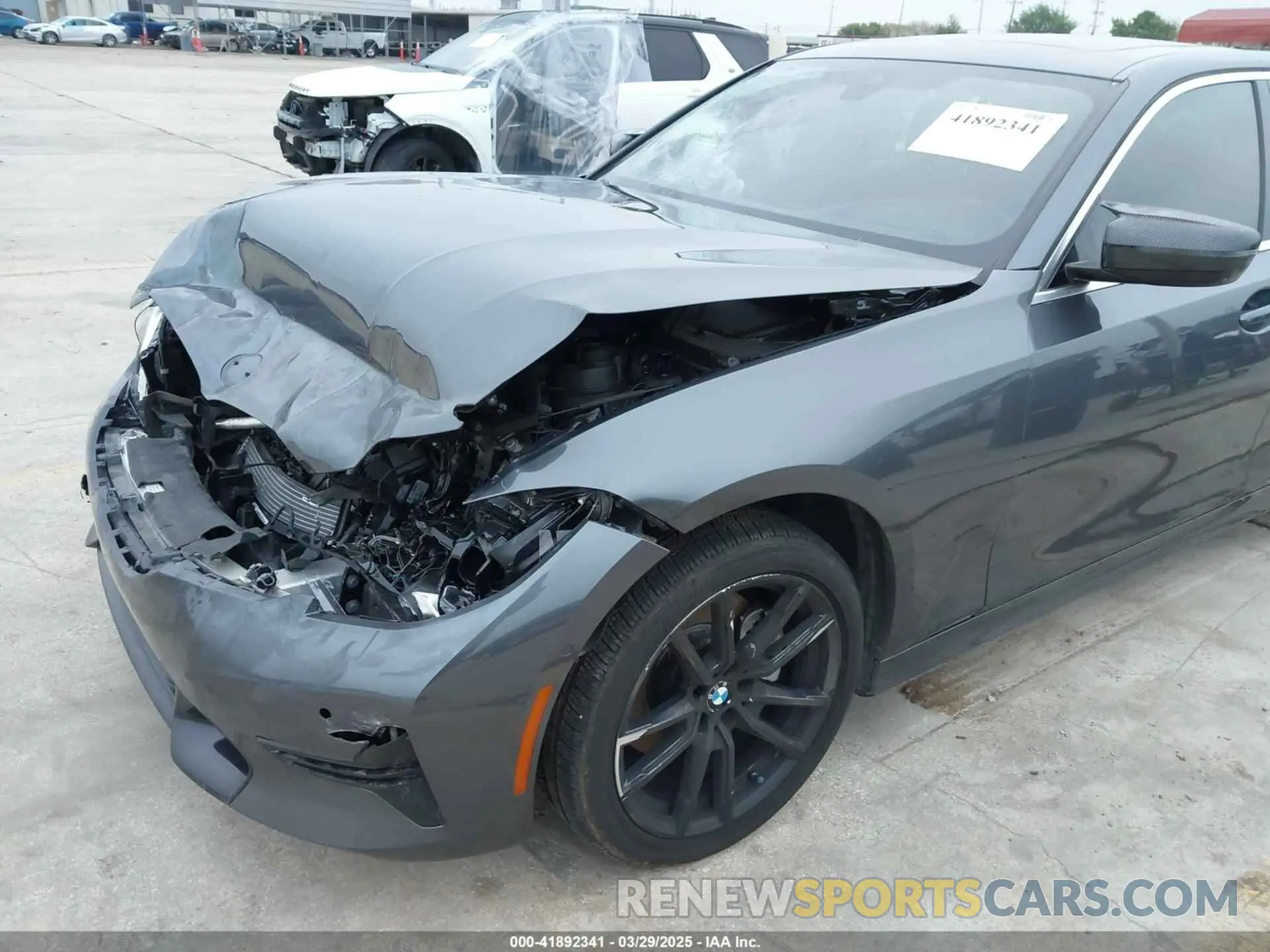 6 fotografías del automóvil dañado 3MW5R1J09M8C15403 BMW 330I 2021