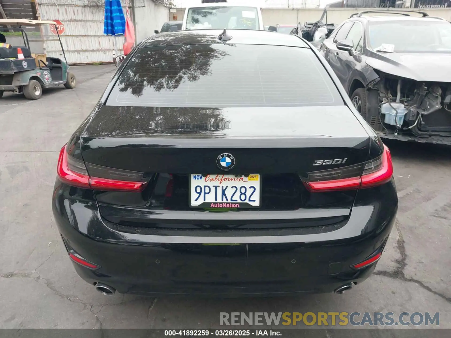 17 fotografías del automóvil dañado 3MW5R1J09M8C21377 BMW 330I 2021