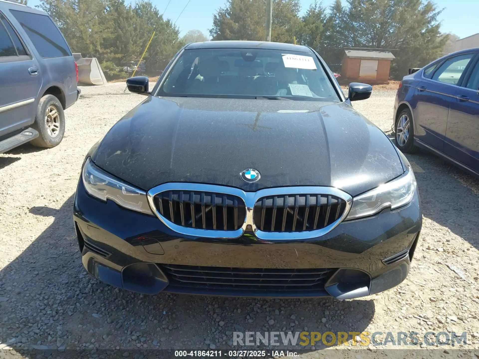 12 fotografías del automóvil dañado 3MW5R1J0XM8B69340 BMW 330I 2021