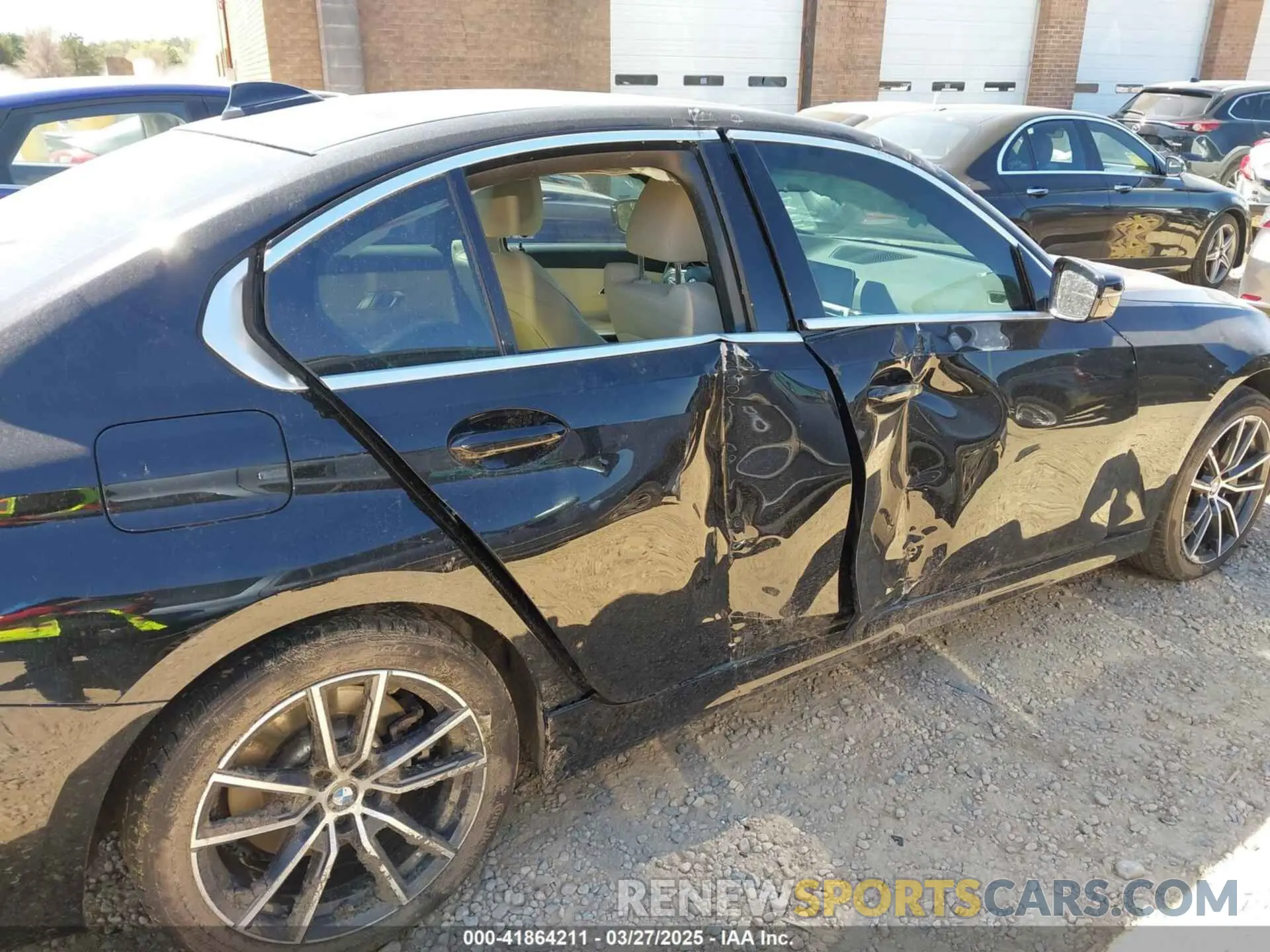 6 fotografías del automóvil dañado 3MW5R1J0XM8B69340 BMW 330I 2021