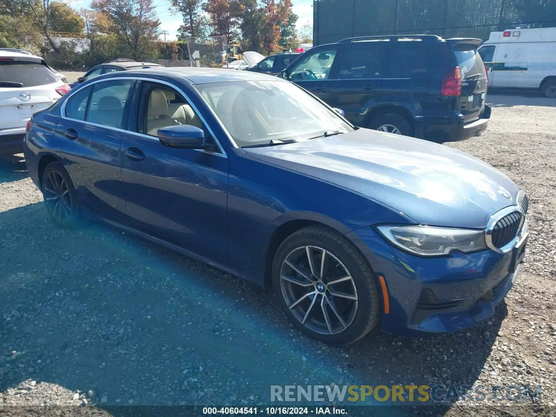 1 fotografías del automóvil dañado 3MW5R7J00M8C15390 BMW 330I 2021