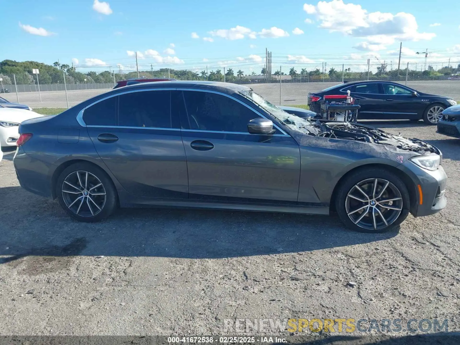 13 fotografías del automóvil dañado 3MW5R7J01M8B49173 BMW 330I 2021