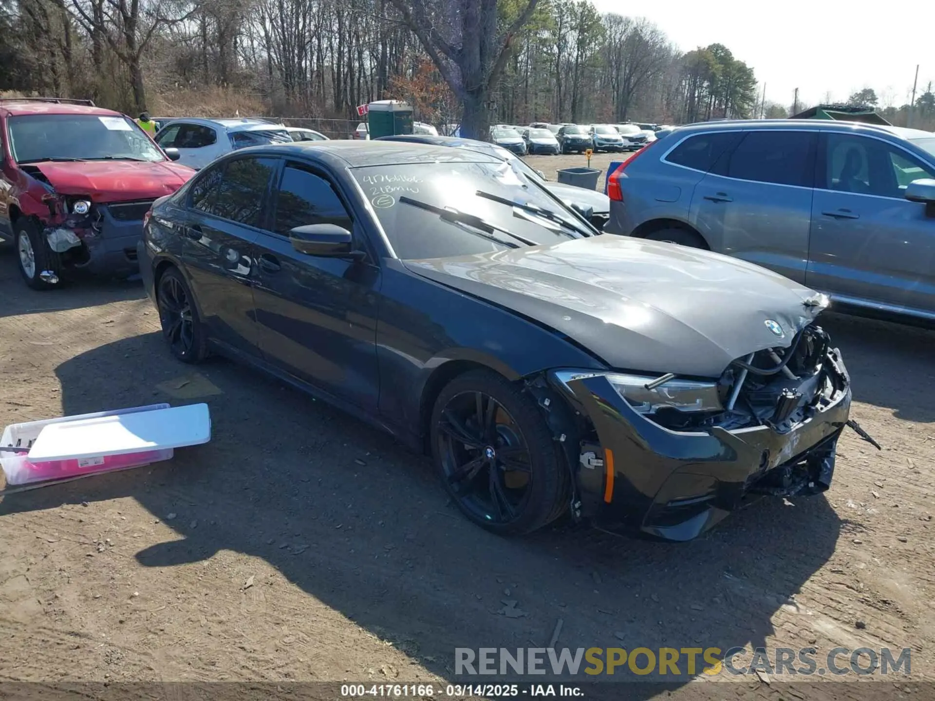 1 fotografías del automóvil dañado 3MW5R7J01M8B70024 BMW 330I 2021