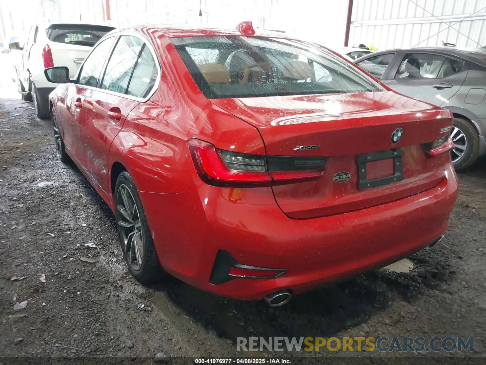 3 fotografías del automóvil dañado 3MW5R7J01M8C03295 BMW 330I 2021