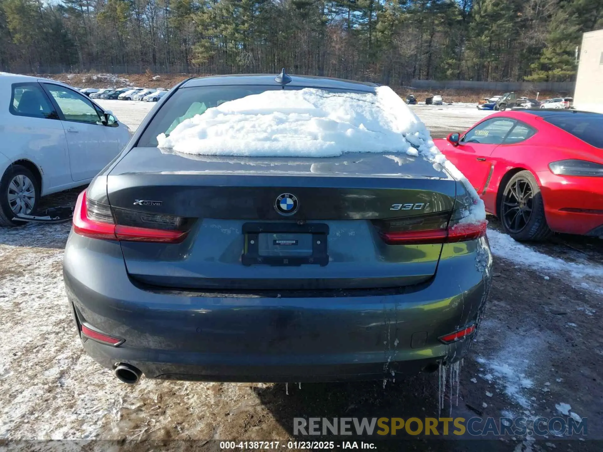 16 fotografías del automóvil dañado 3MW5R7J02M8C21224 BMW 330I 2021