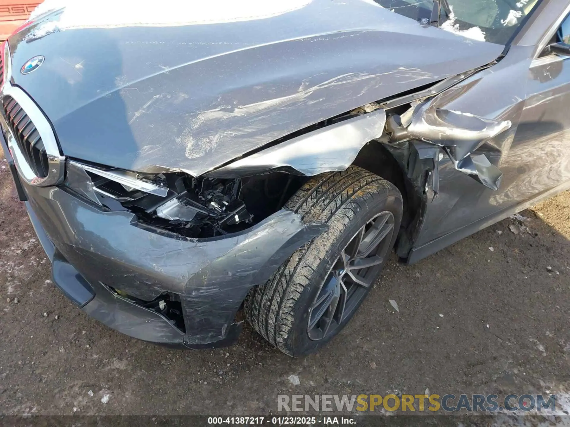 6 fotografías del automóvil dañado 3MW5R7J02M8C21224 BMW 330I 2021